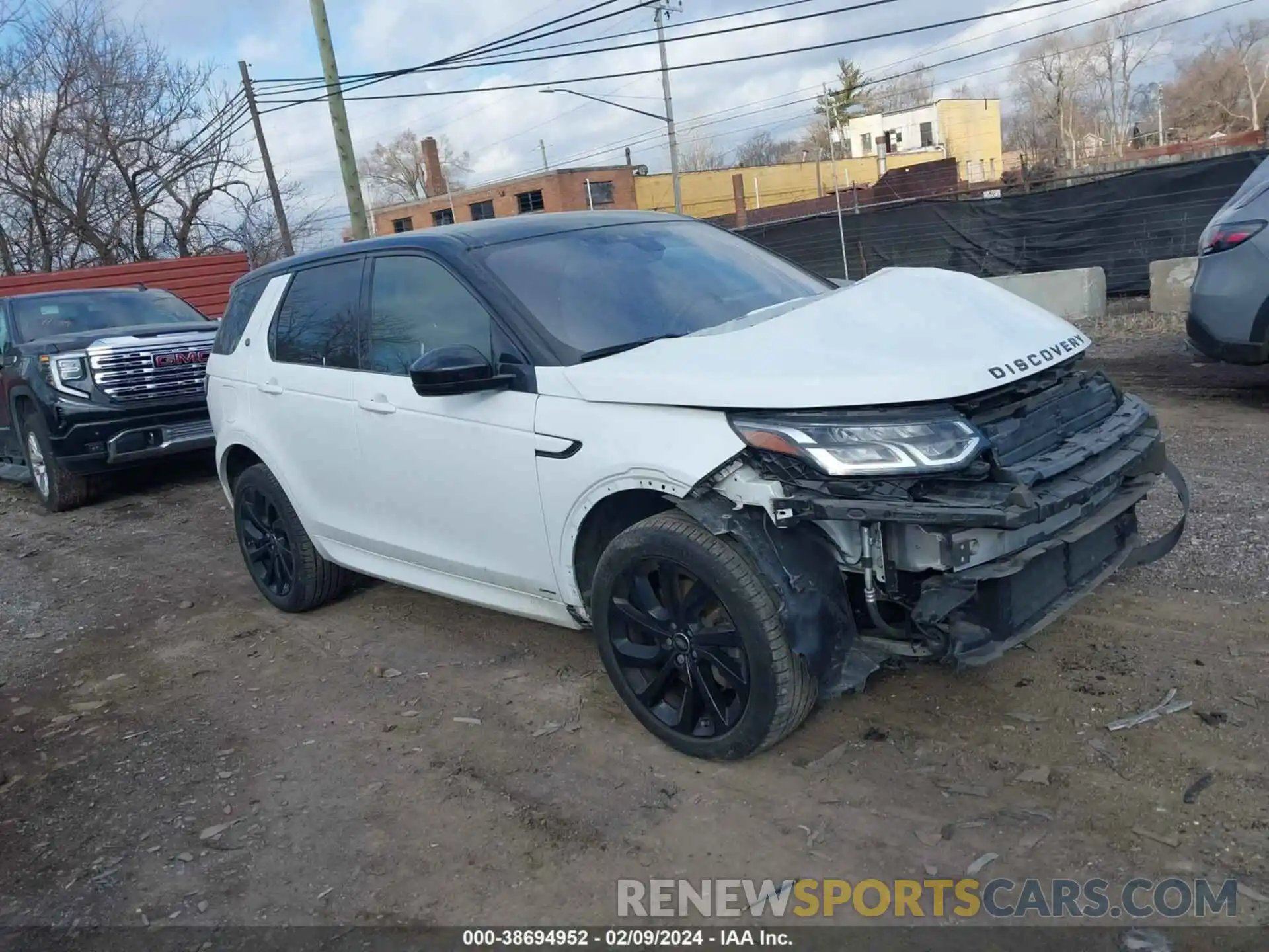 1 Photograph of a damaged car SALCT2FX1LH839030 LAND ROVER DISCOVERY SPORT 2020