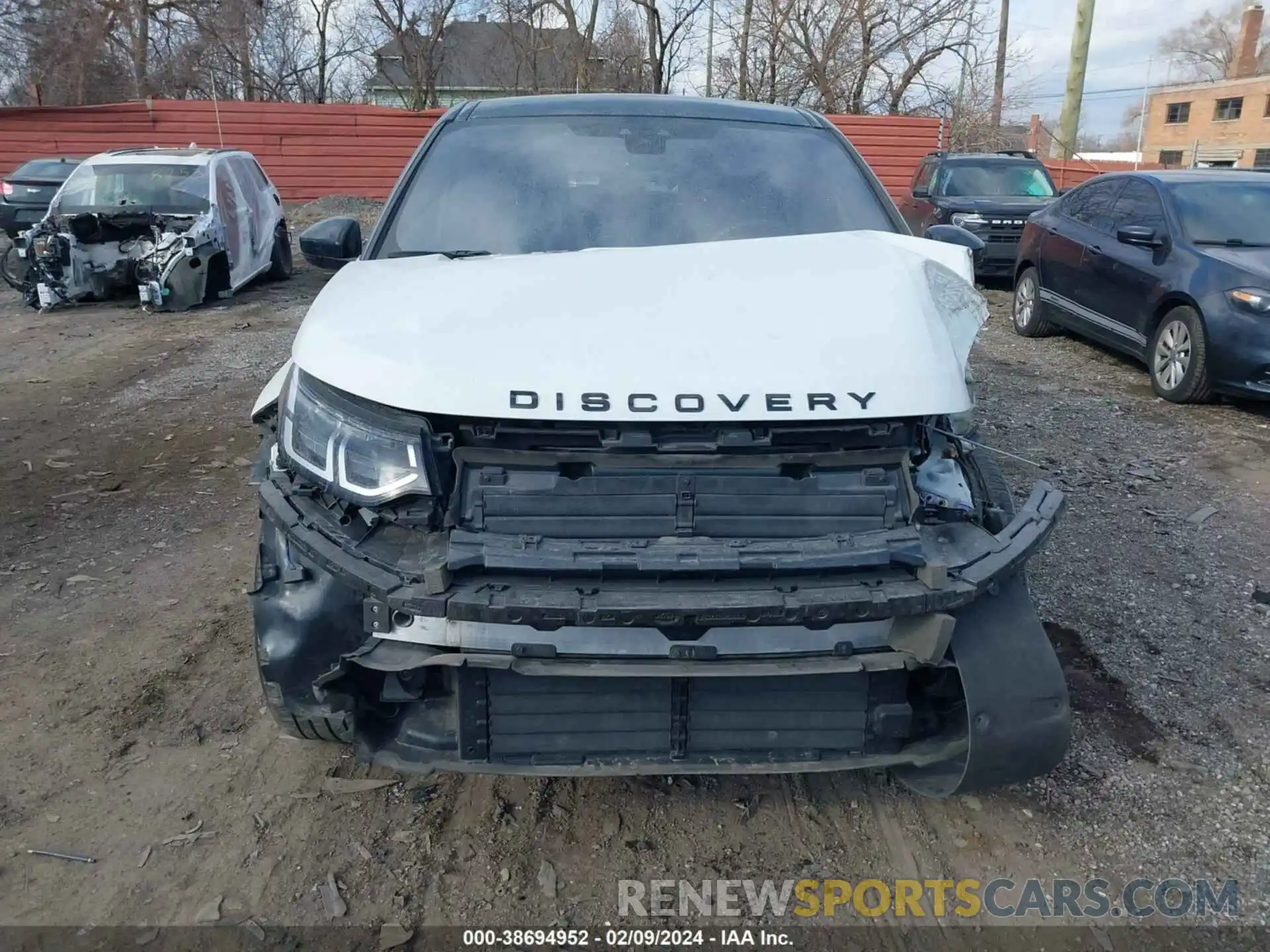 12 Photograph of a damaged car SALCT2FX1LH839030 LAND ROVER DISCOVERY SPORT 2020