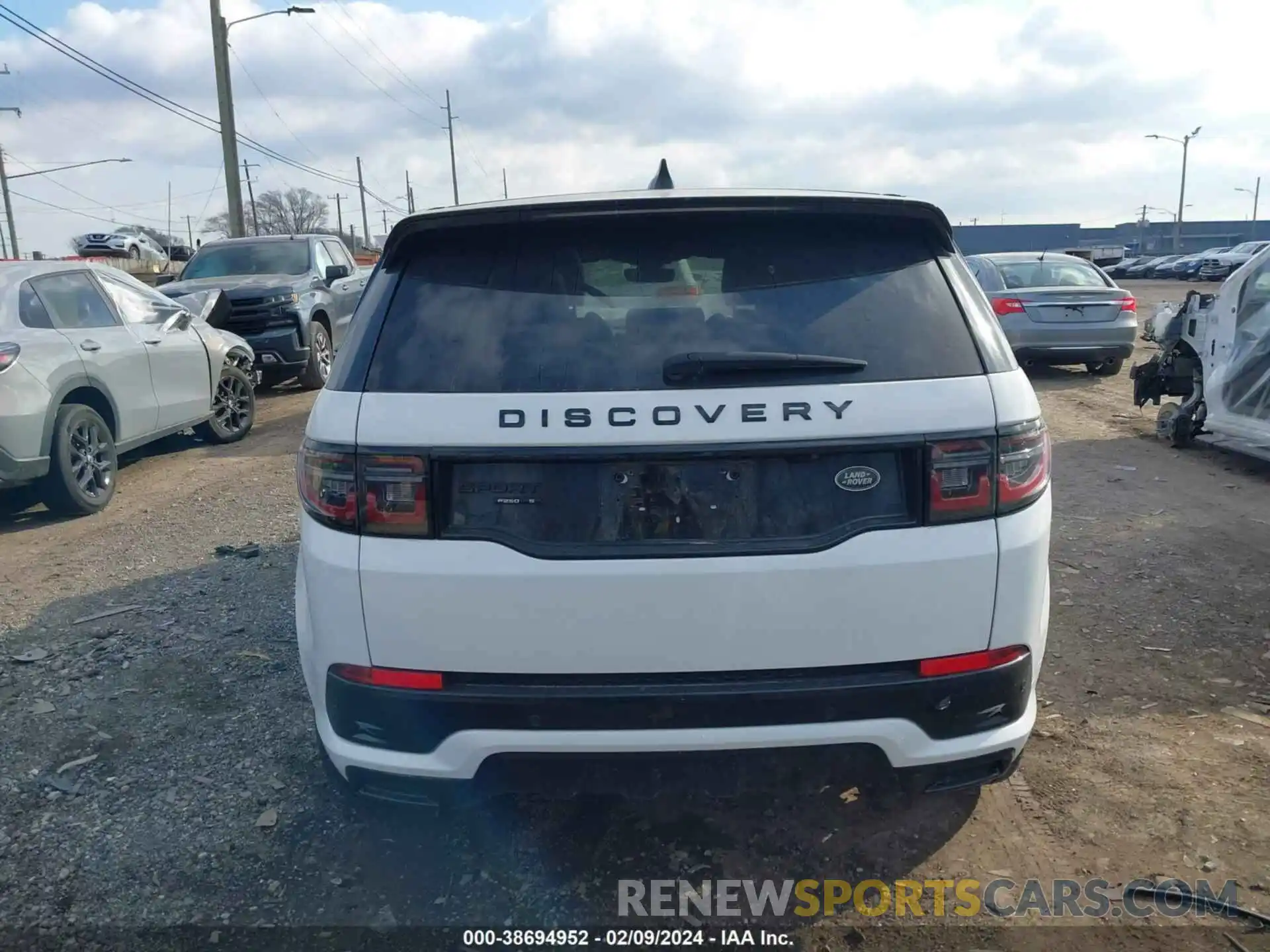 16 Photograph of a damaged car SALCT2FX1LH839030 LAND ROVER DISCOVERY SPORT 2020