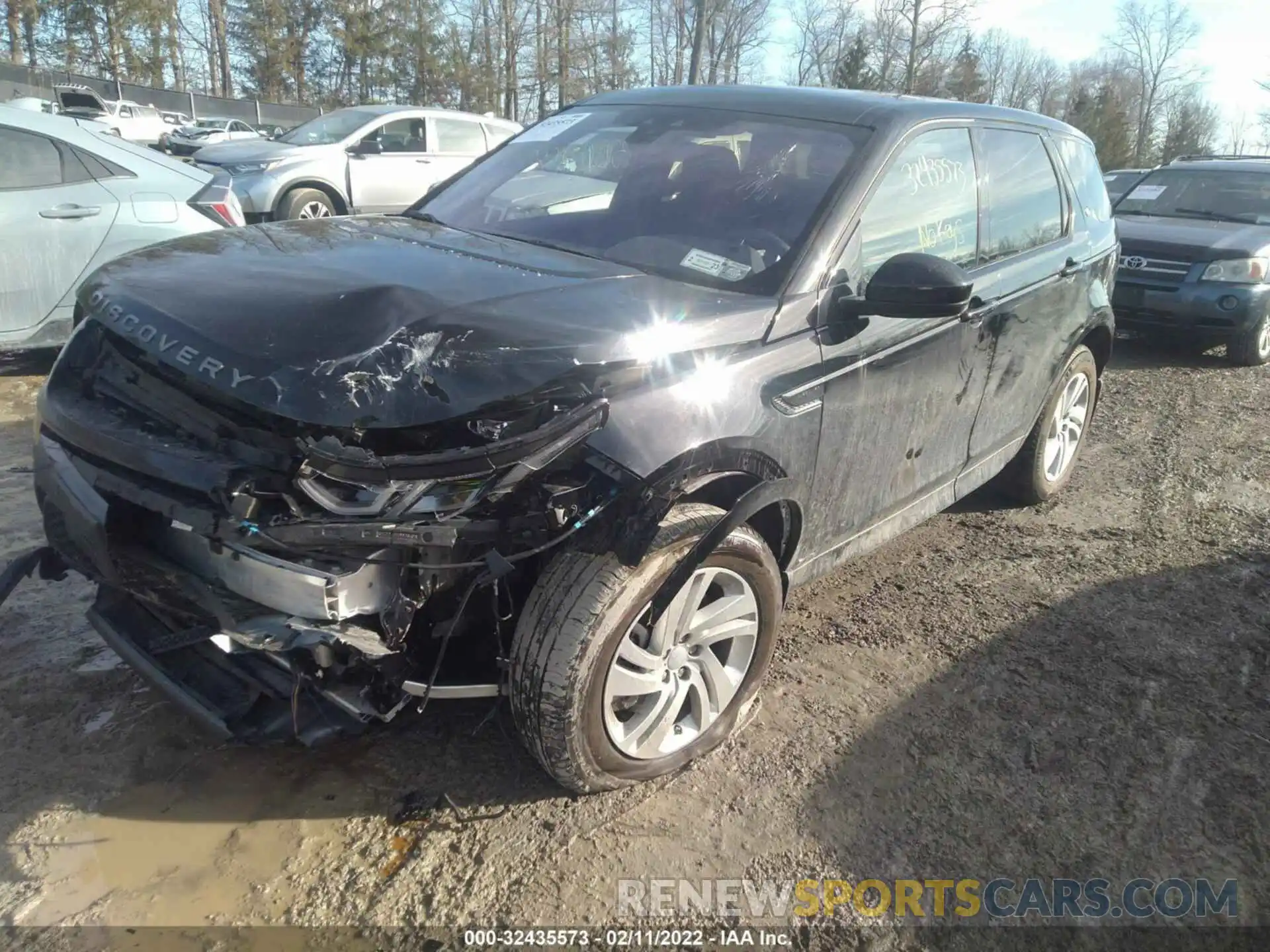 2 Photograph of a damaged car SALCT2FX1LH853672 LAND ROVER DISCOVERY SPORT 2020