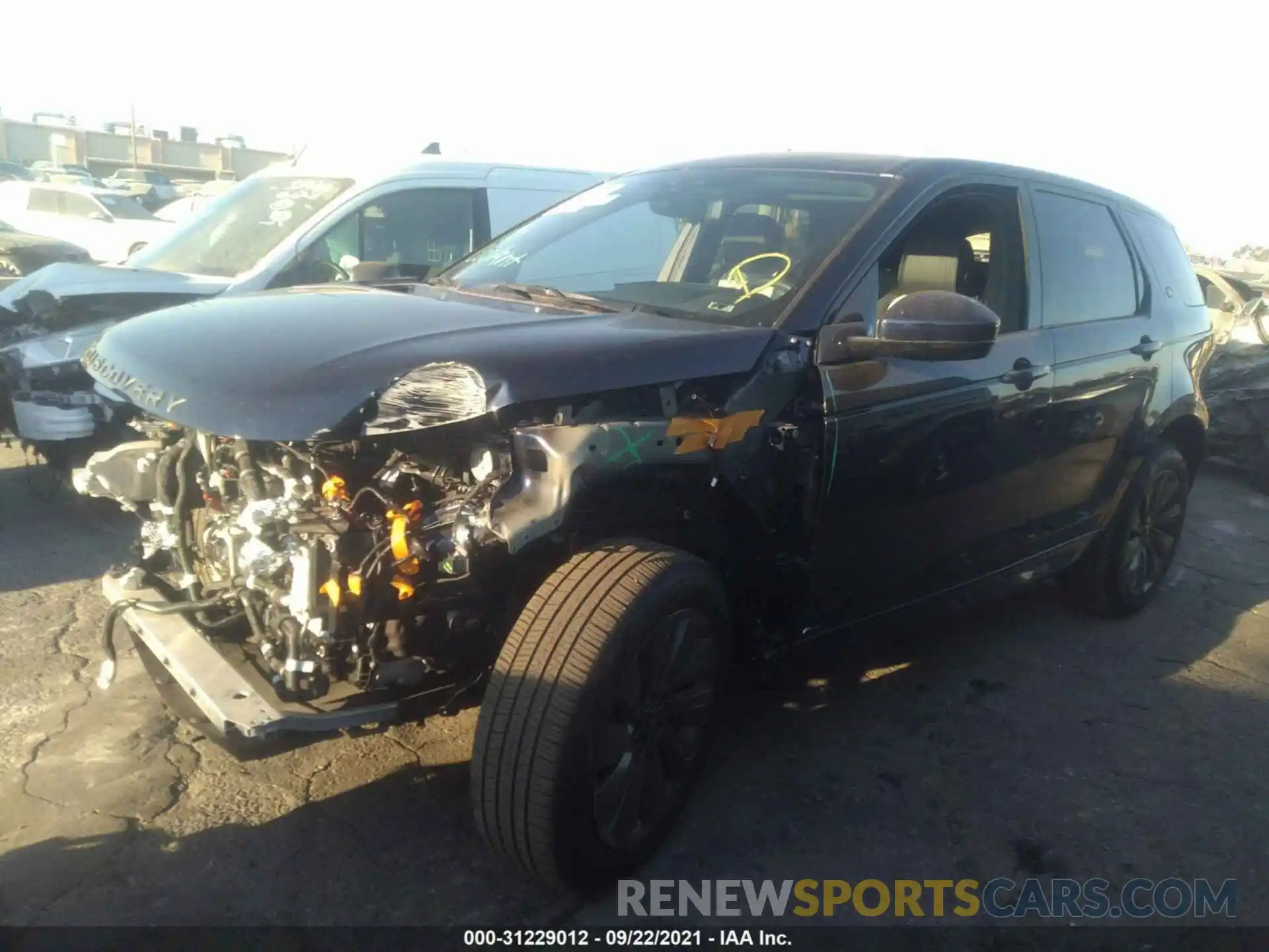 2 Фотография поврежденного автомобиля SALCT2FX2LH875163 LAND ROVER DISCOVERY SPORT 2020