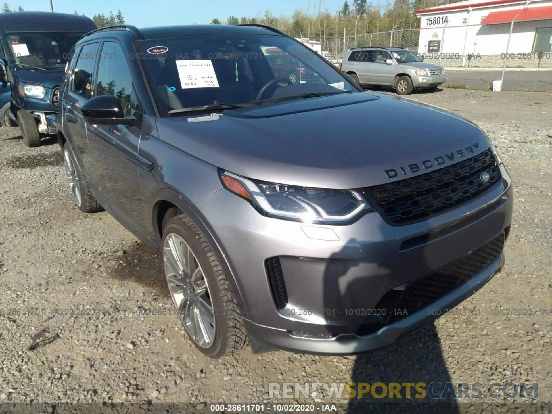 1 Photograph of a damaged car SALCT2FX6LH852291 LAND ROVER DISCOVERY SPORT 2020