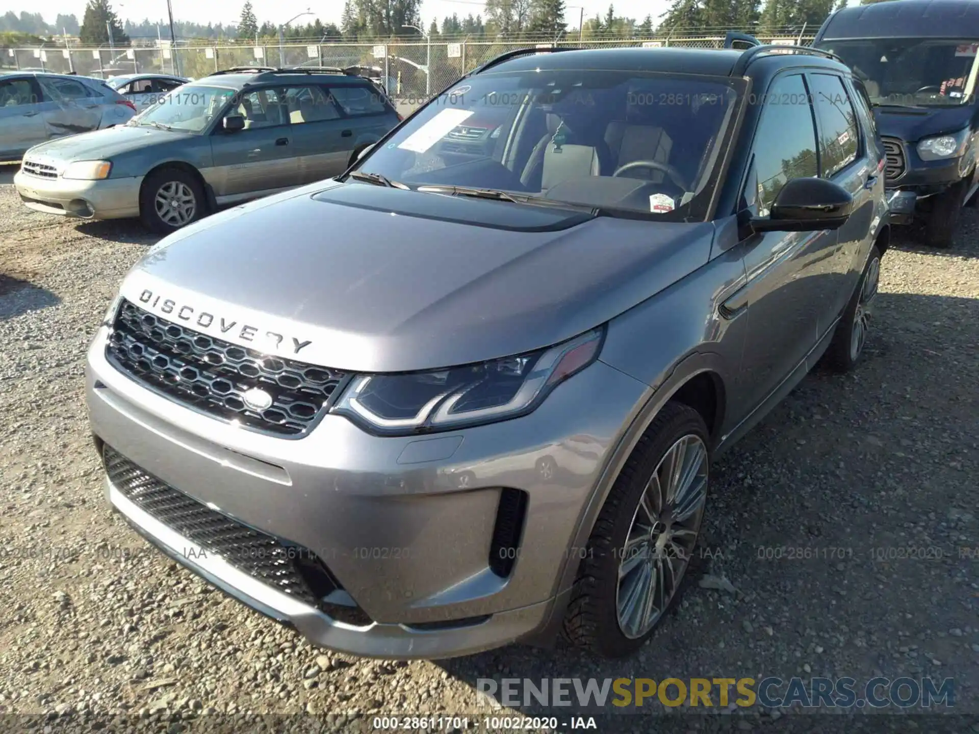 2 Фотография поврежденного автомобиля SALCT2FX6LH852291 LAND ROVER DISCOVERY SPORT 2020