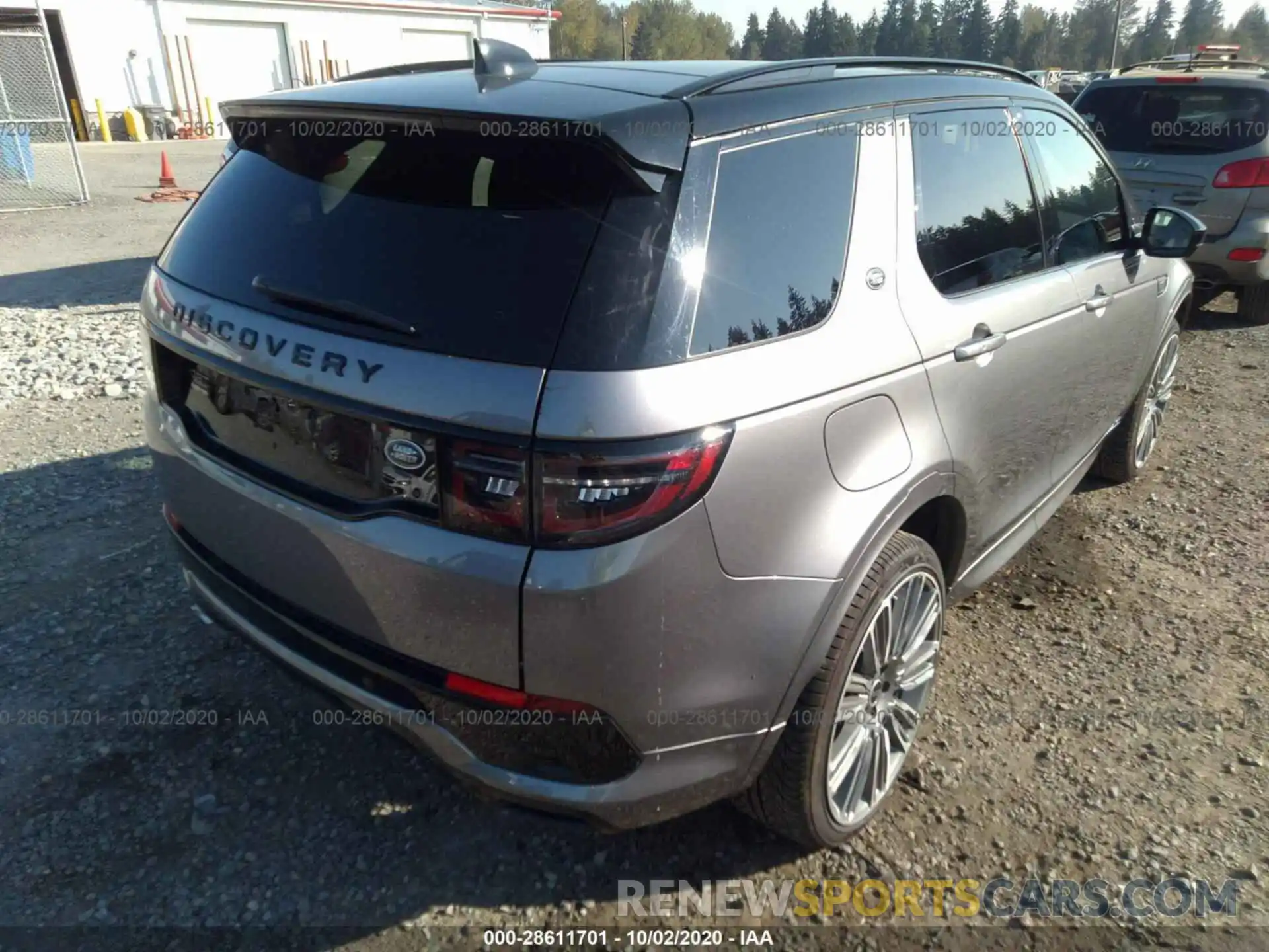 4 Photograph of a damaged car SALCT2FX6LH852291 LAND ROVER DISCOVERY SPORT 2020