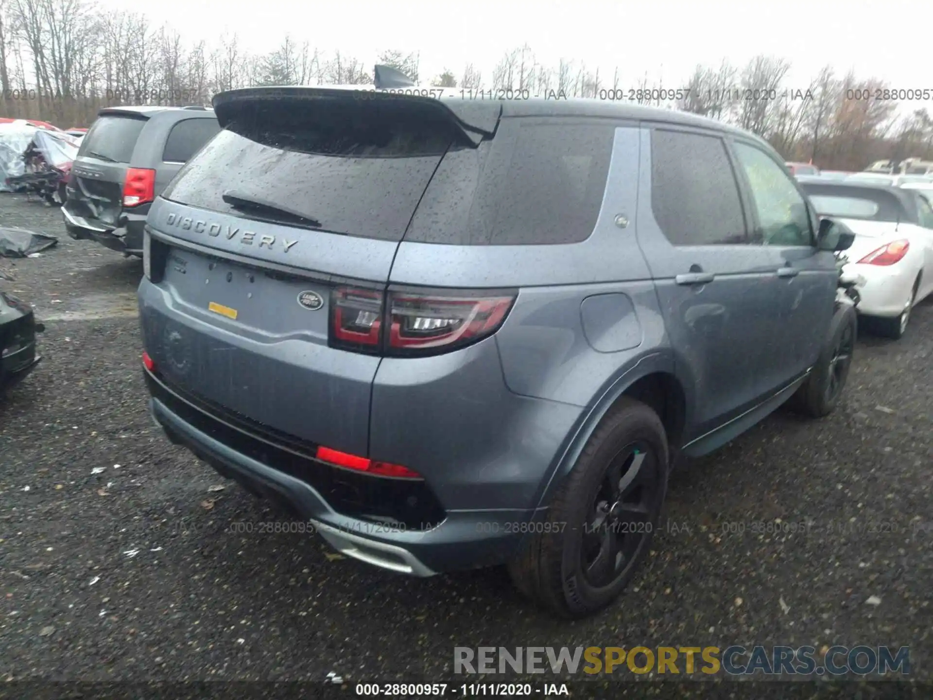 4 Photograph of a damaged car SALCT2FX7LH837637 LAND ROVER DISCOVERY SPORT 2020
