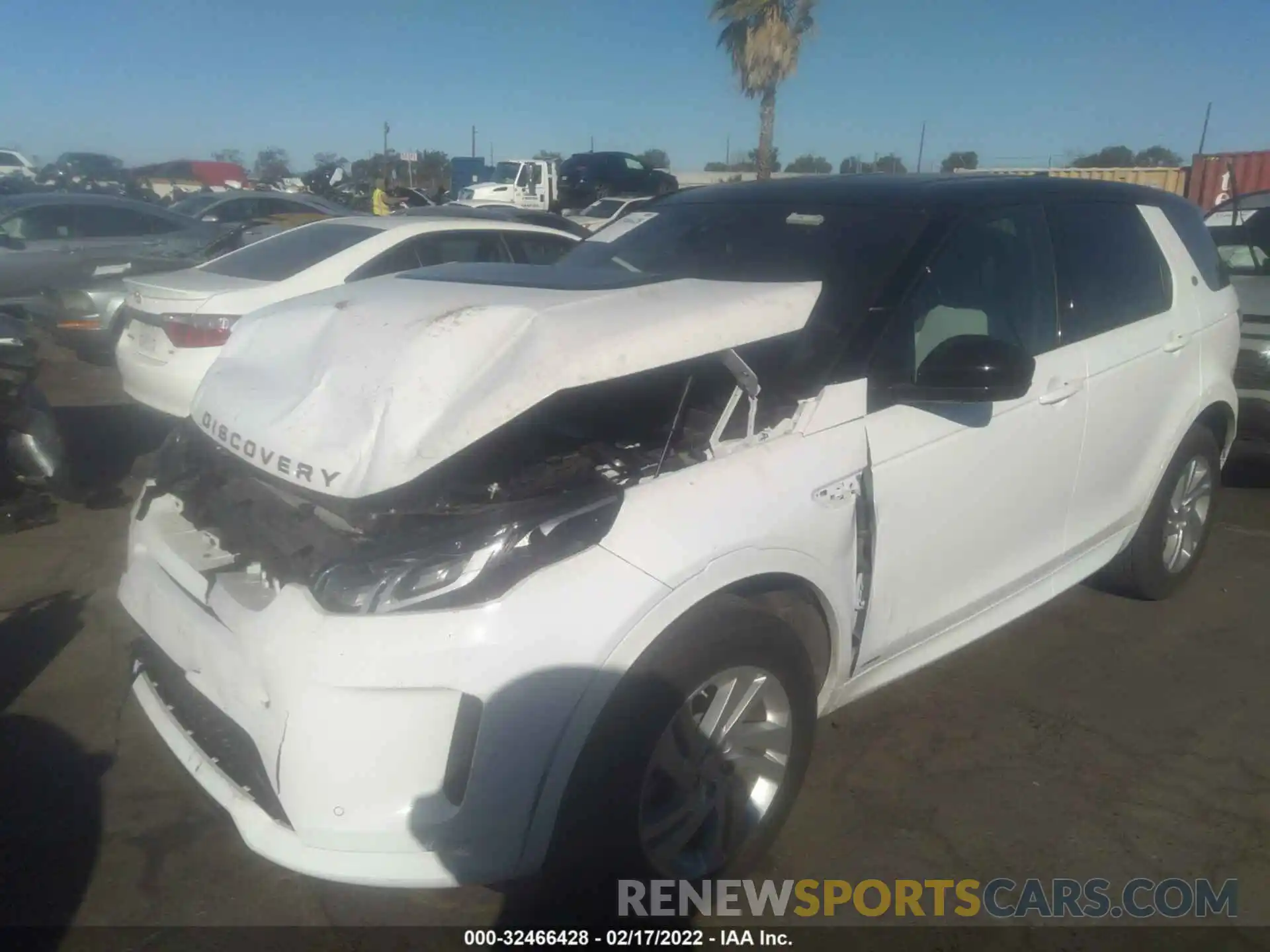 2 Photograph of a damaged car SALCT2FX8LH847349 LAND ROVER DISCOVERY SPORT 2020