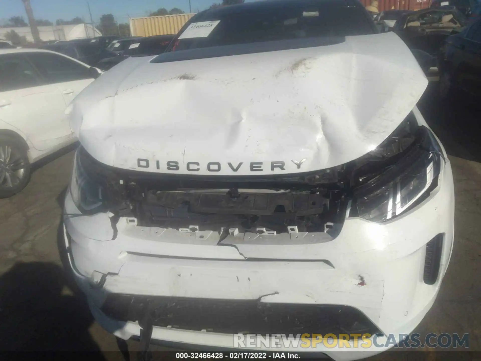 6 Photograph of a damaged car SALCT2FX8LH847349 LAND ROVER DISCOVERY SPORT 2020