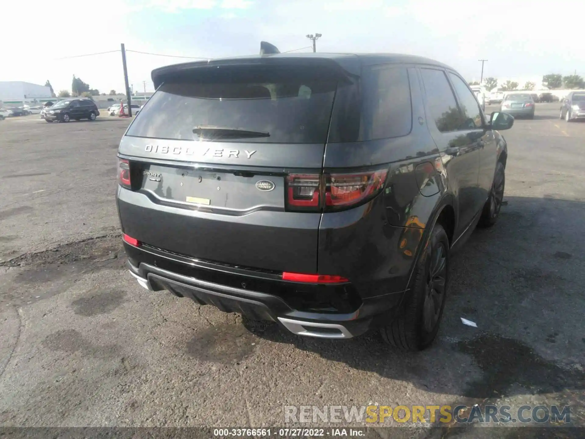 4 Photograph of a damaged car SALCT2FX9LH837428 LAND ROVER DISCOVERY SPORT 2020