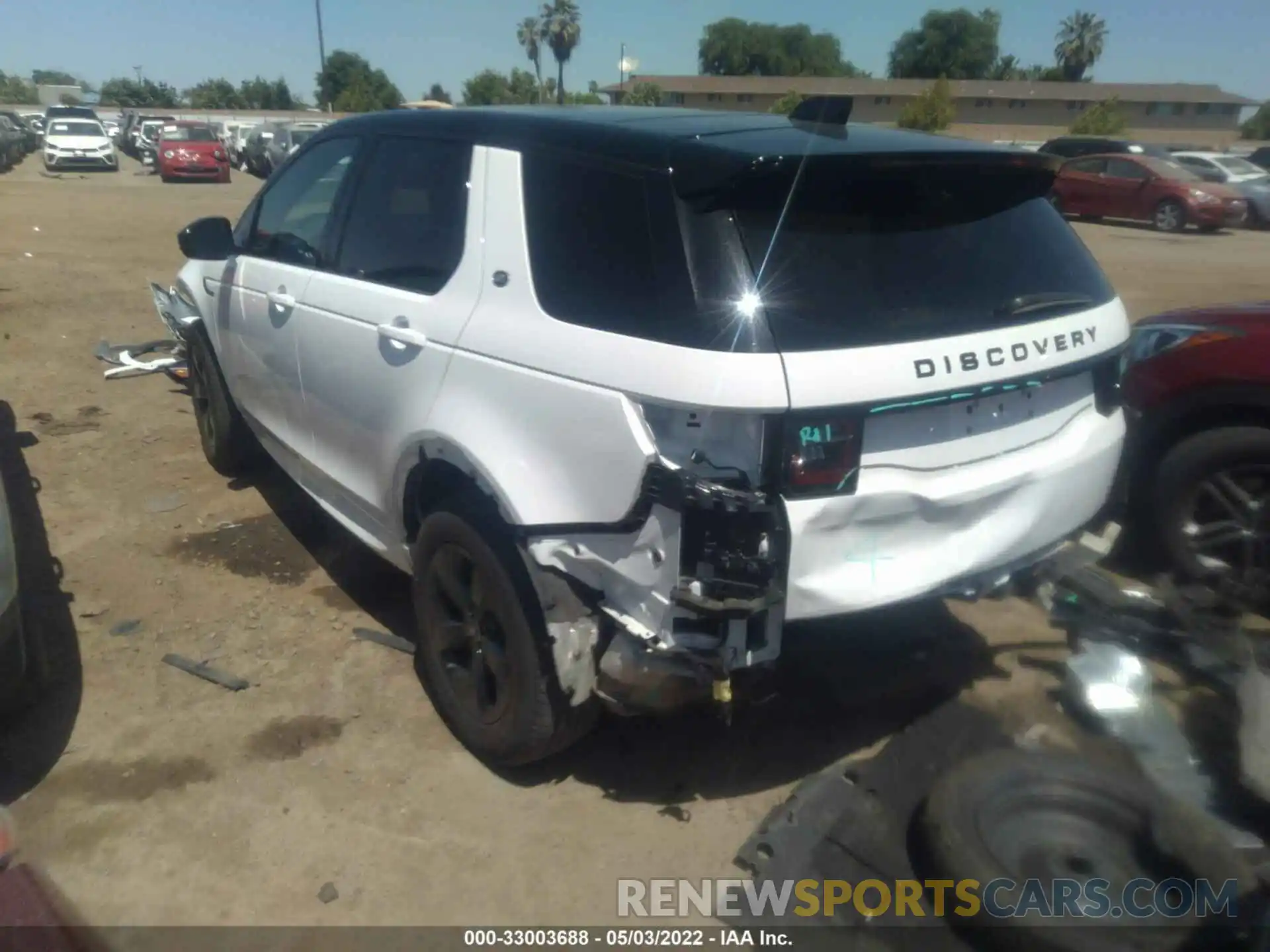 3 Photograph of a damaged car SALCT2FXXLH860331 LAND ROVER DISCOVERY SPORT 2020