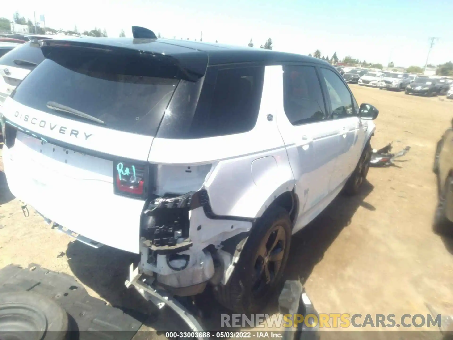 4 Photograph of a damaged car SALCT2FXXLH860331 LAND ROVER DISCOVERY SPORT 2020