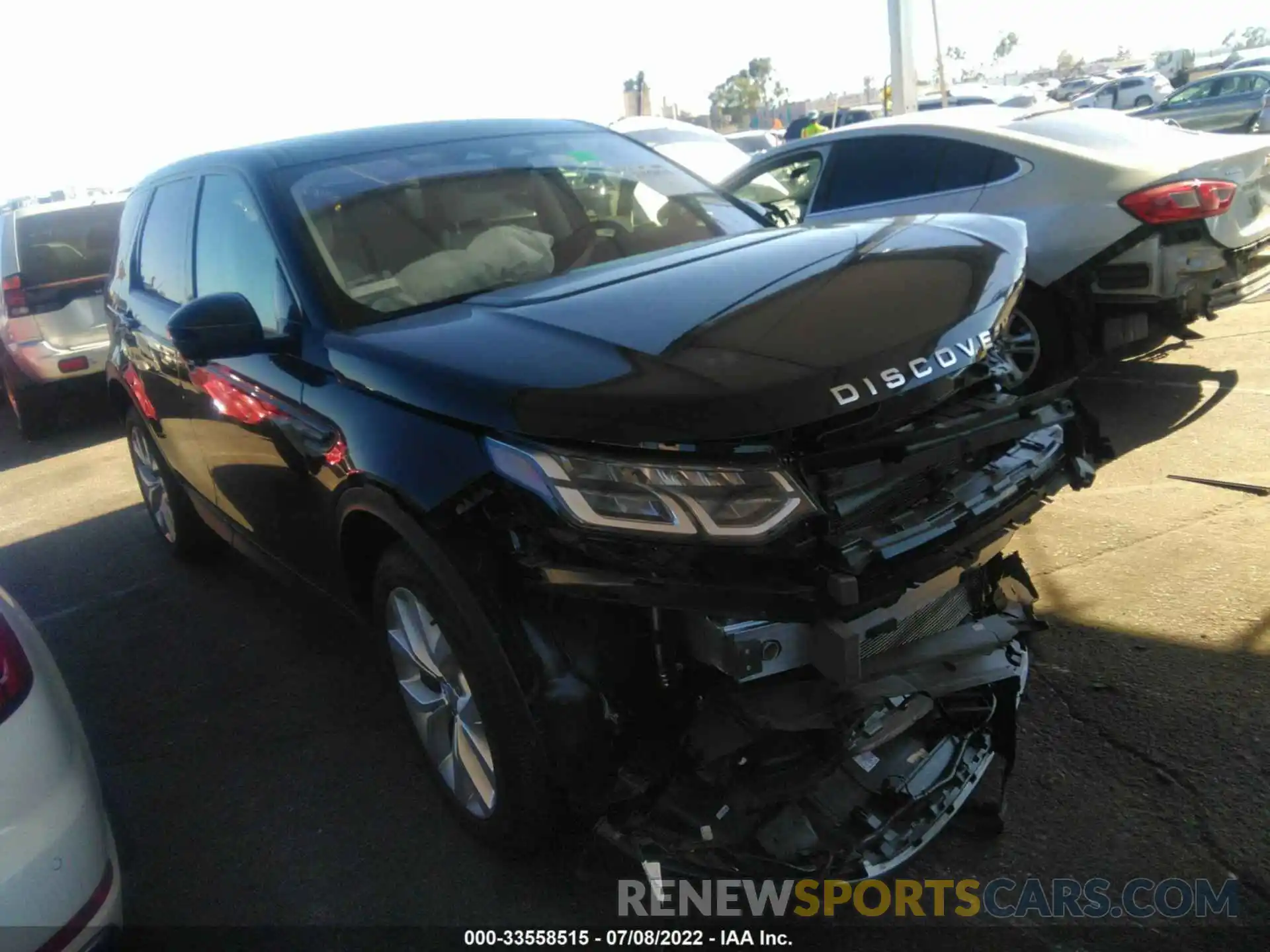 1 Photograph of a damaged car SALCJ2FX1MH896920 LAND ROVER DISCOVERY SPORT 2021