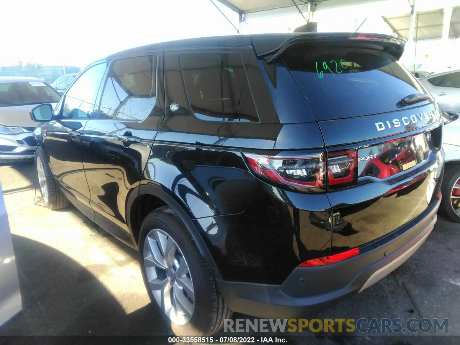 3 Photograph of a damaged car SALCJ2FX1MH896920 LAND ROVER DISCOVERY SPORT 2021