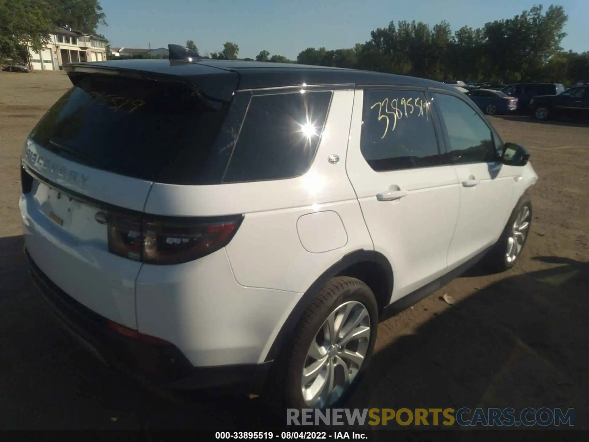 4 Фотография поврежденного автомобиля SALCJ2FX2MH883903 LAND ROVER DISCOVERY SPORT 2021