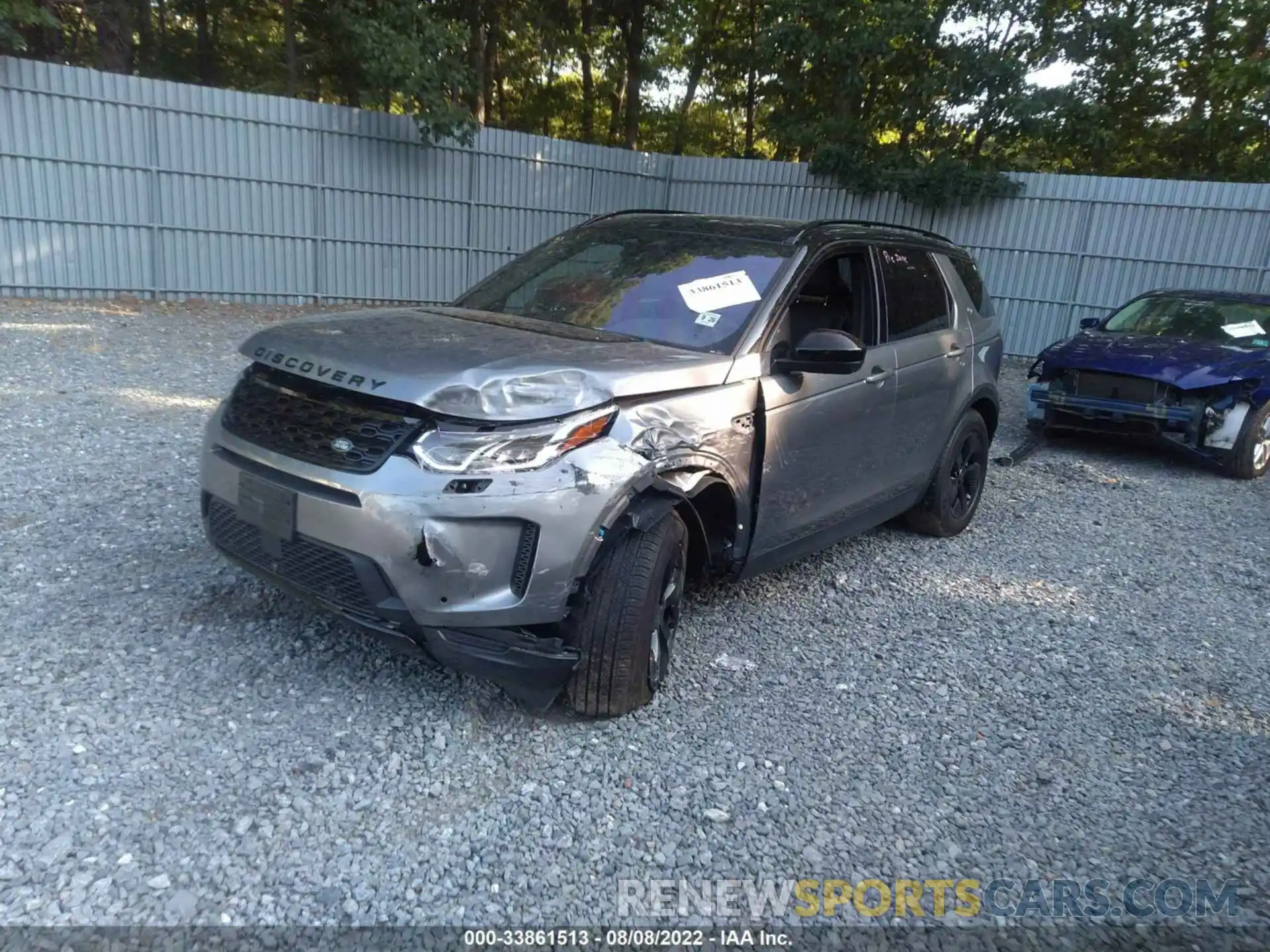 2 Photograph of a damaged car SALCJ2FX3MH903298 LAND ROVER DISCOVERY SPORT 2021