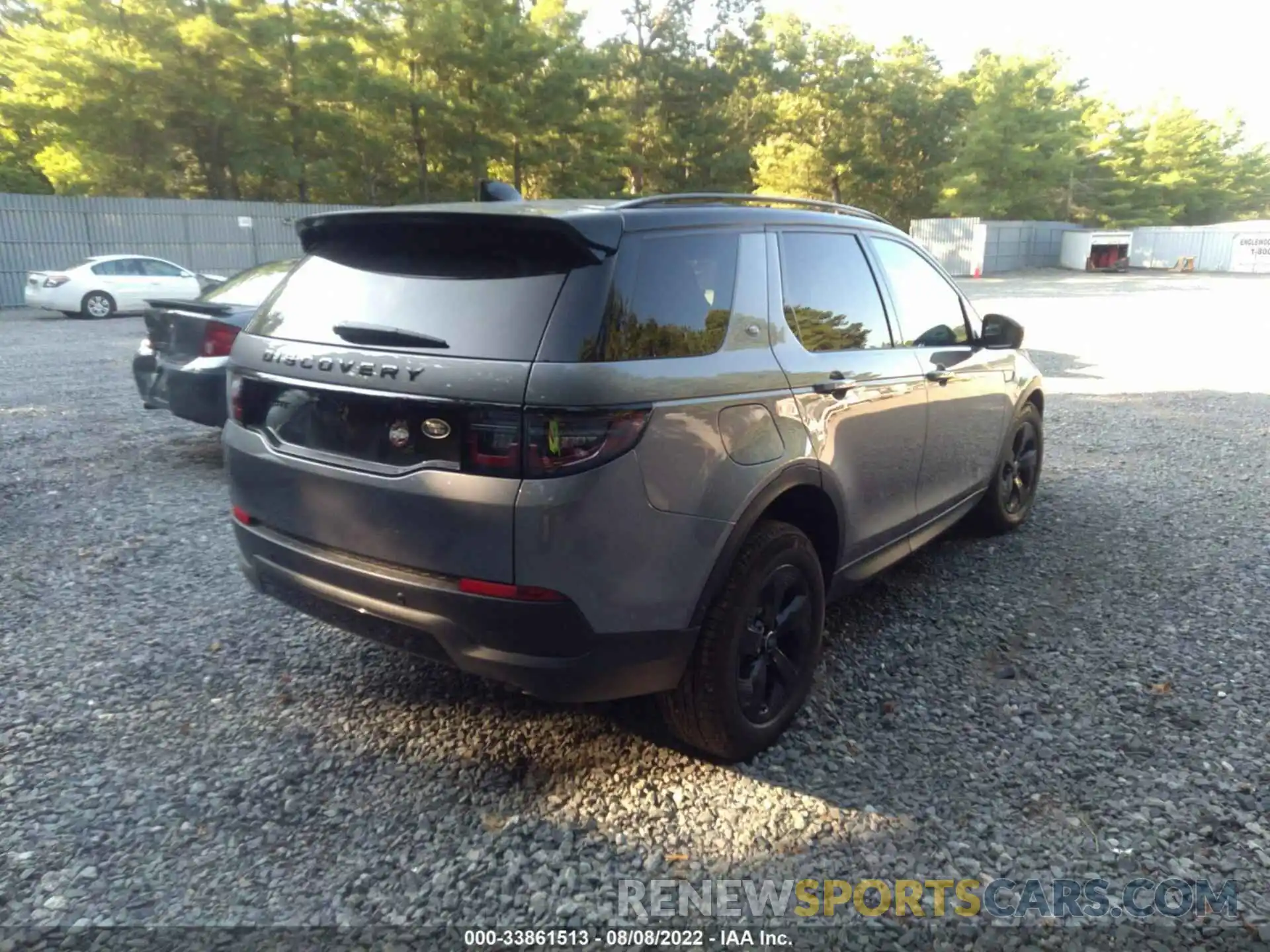 4 Photograph of a damaged car SALCJ2FX3MH903298 LAND ROVER DISCOVERY SPORT 2021