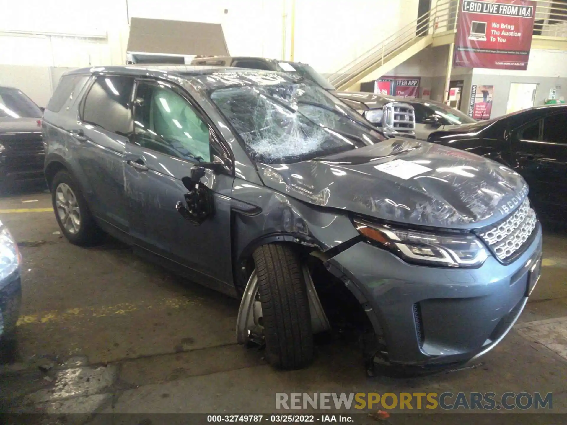 1 Photograph of a damaged car SALCJ2FX3MH904516 LAND ROVER DISCOVERY SPORT 2021