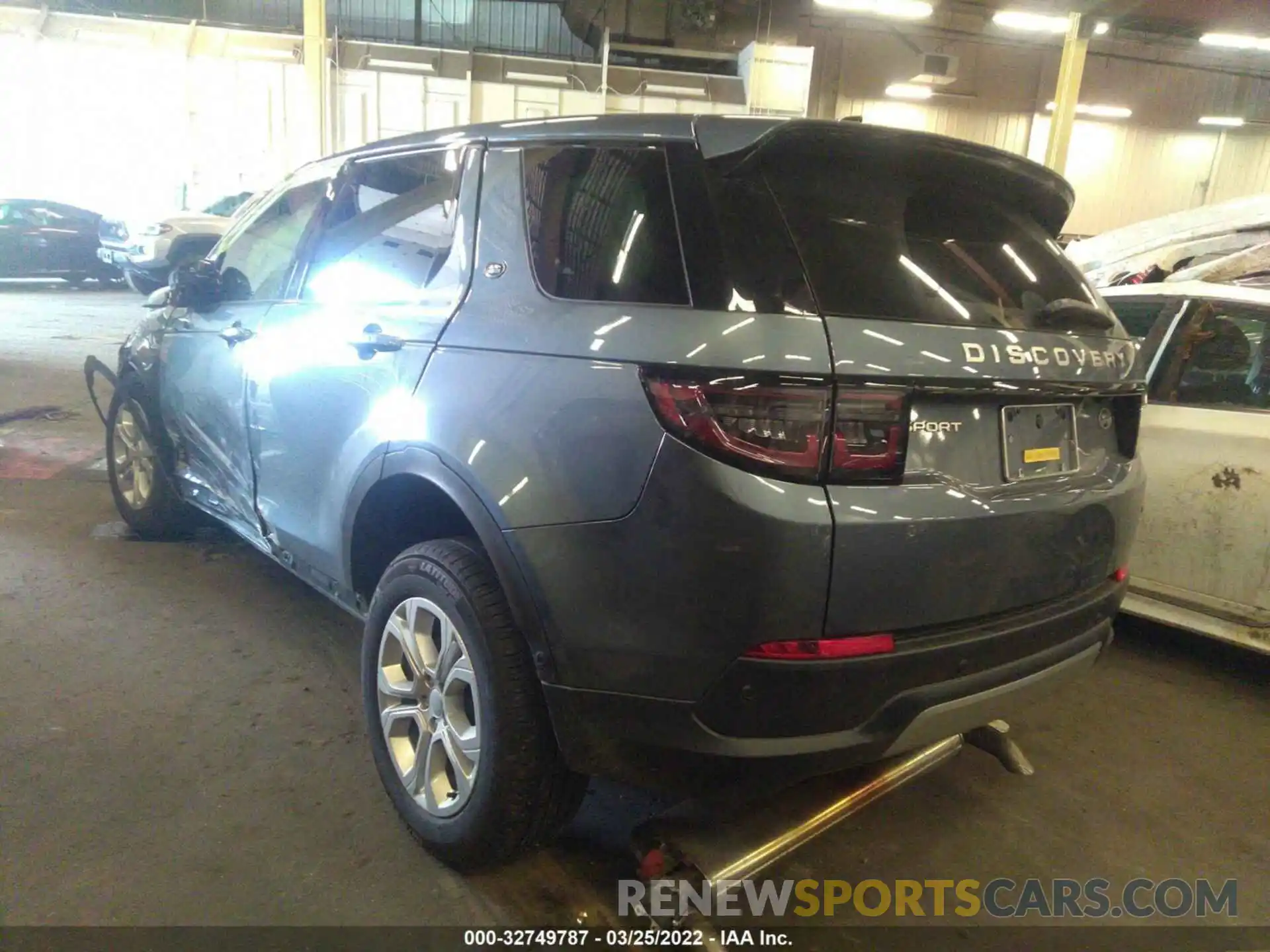 3 Photograph of a damaged car SALCJ2FX3MH904516 LAND ROVER DISCOVERY SPORT 2021