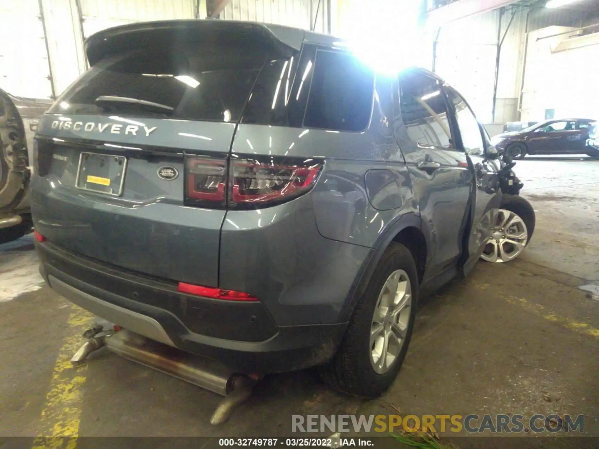 4 Photograph of a damaged car SALCJ2FX3MH904516 LAND ROVER DISCOVERY SPORT 2021