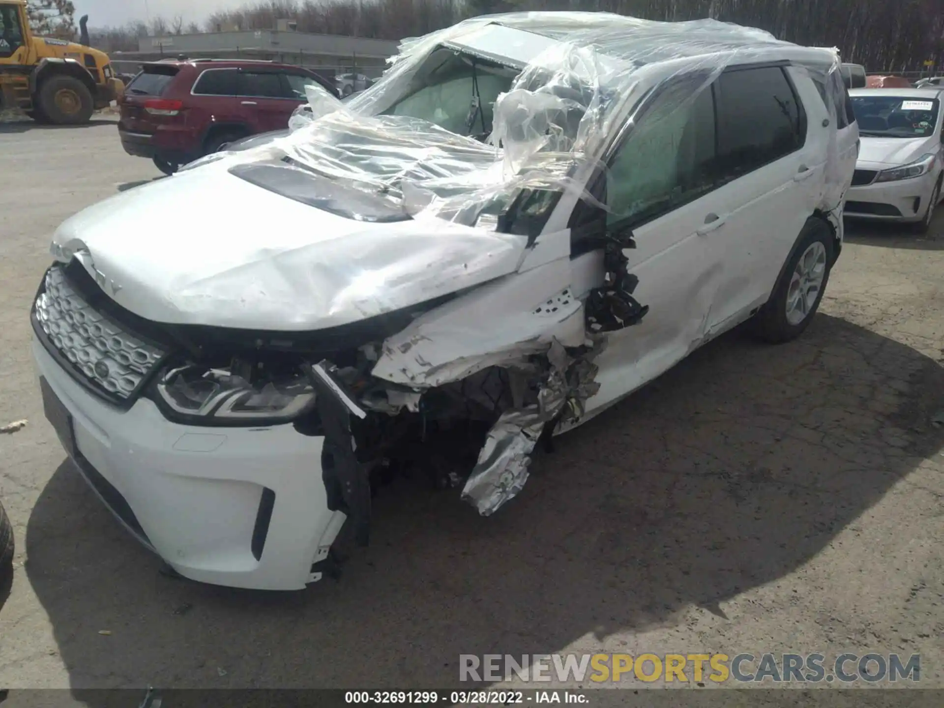 6 Photograph of a damaged car SALCJ2FX4MH897057 LAND ROVER DISCOVERY SPORT 2021