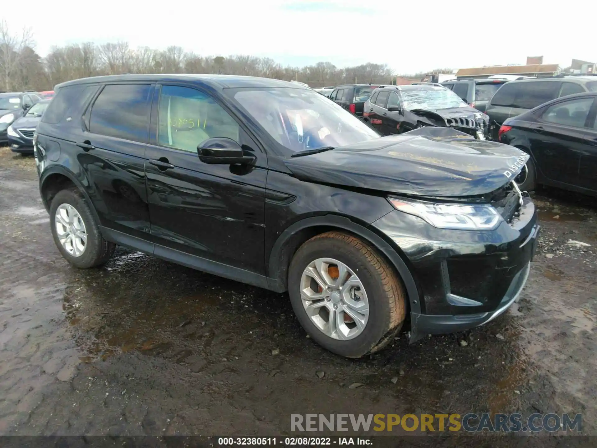 1 Photograph of a damaged car SALCJ2FX4MH897737 LAND ROVER DISCOVERY SPORT 2021