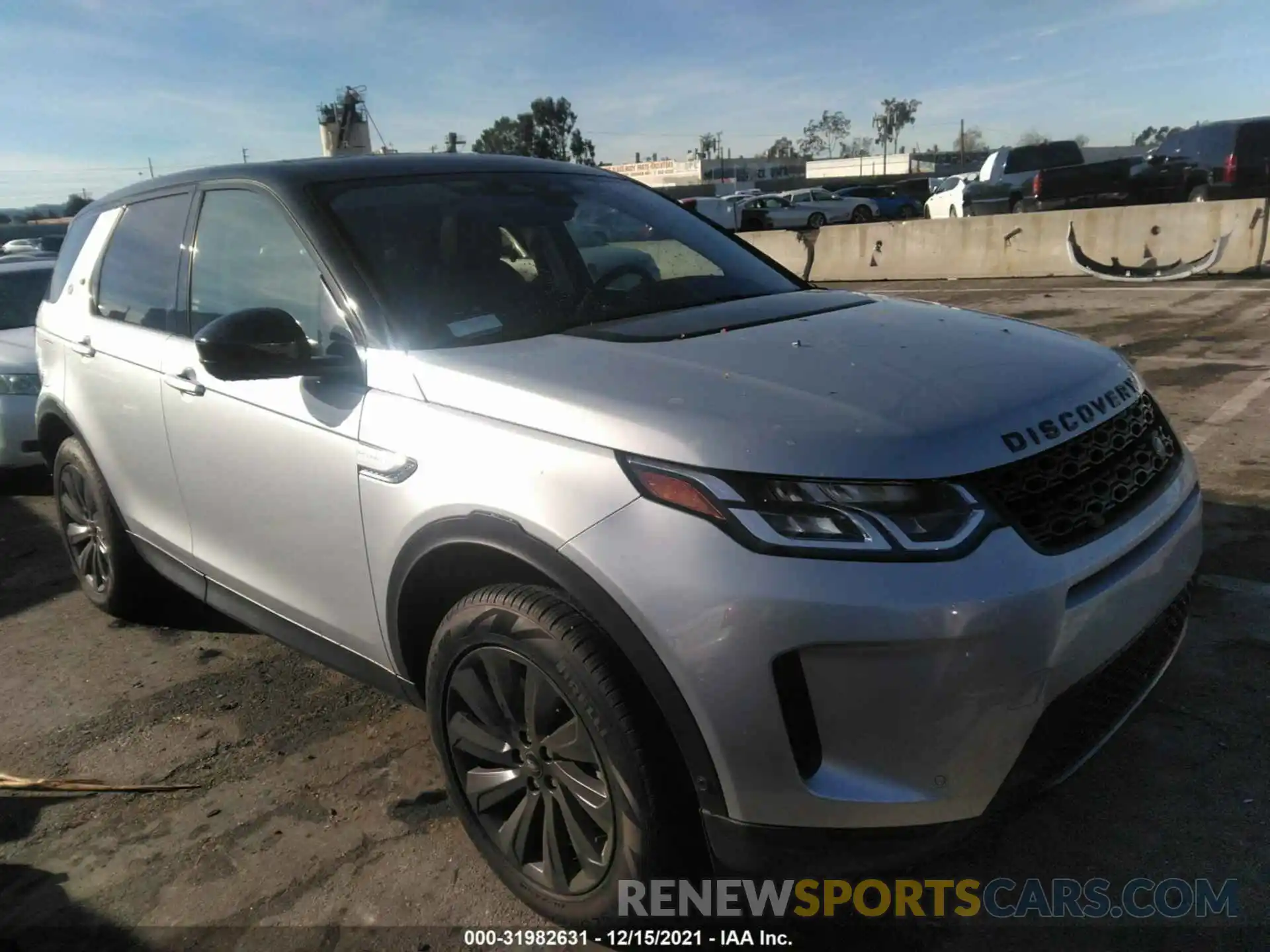 1 Photograph of a damaged car SALCJ2FX8MH900963 LAND ROVER DISCOVERY SPORT 2021