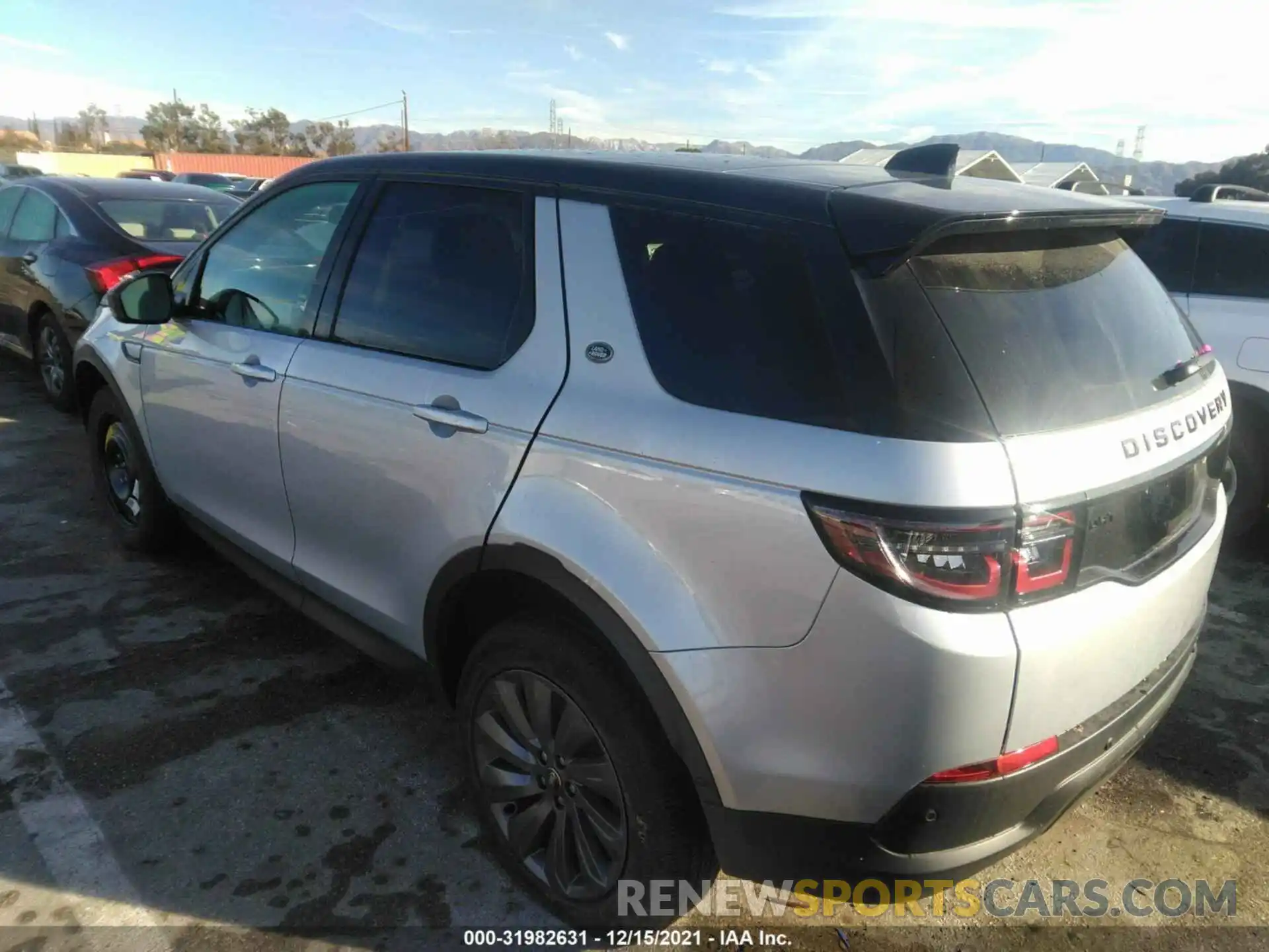 3 Photograph of a damaged car SALCJ2FX8MH900963 LAND ROVER DISCOVERY SPORT 2021