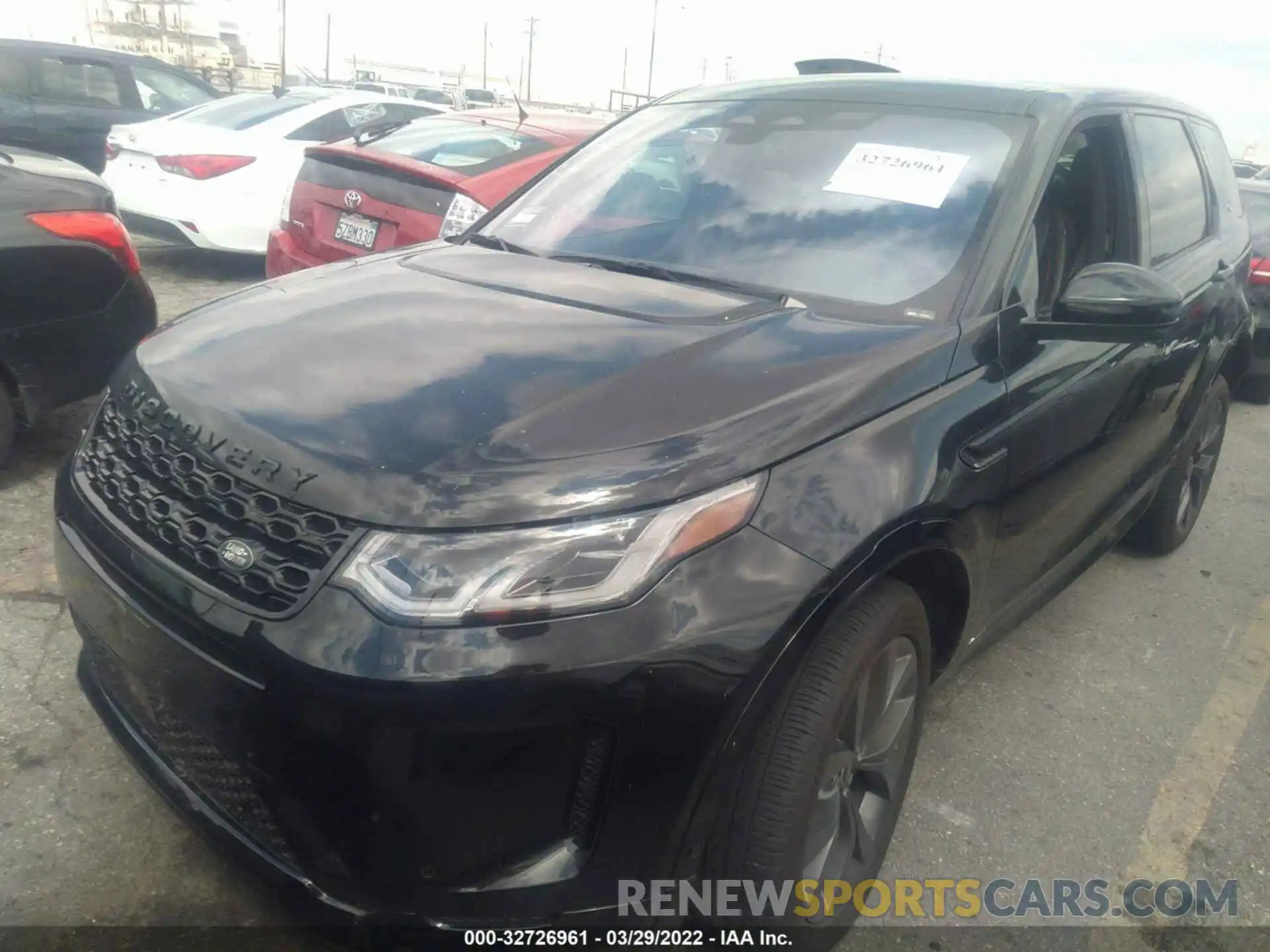 2 Photograph of a damaged car SALCL2FX0MH892965 LAND ROVER DISCOVERY SPORT 2021