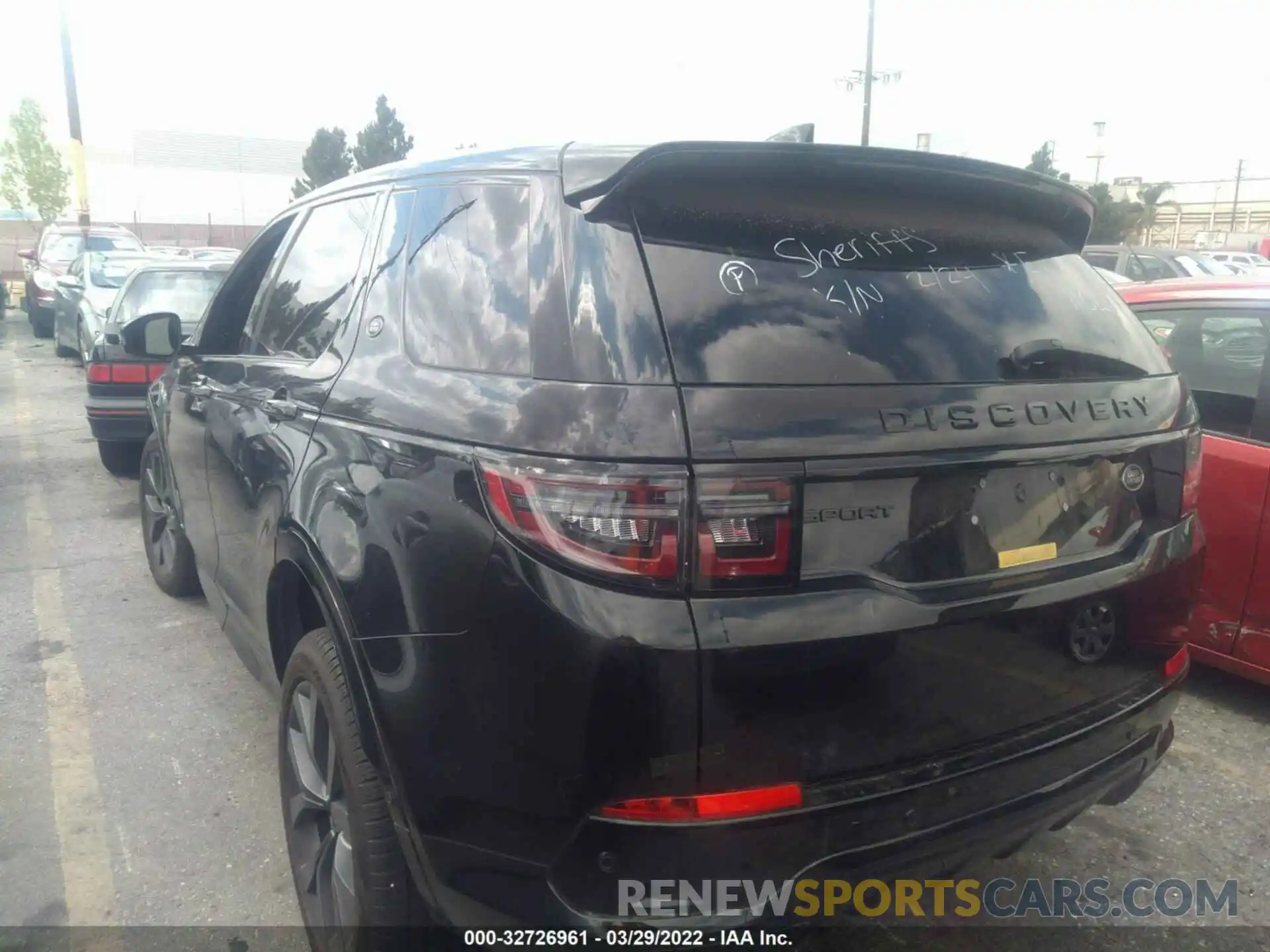 3 Photograph of a damaged car SALCL2FX0MH892965 LAND ROVER DISCOVERY SPORT 2021