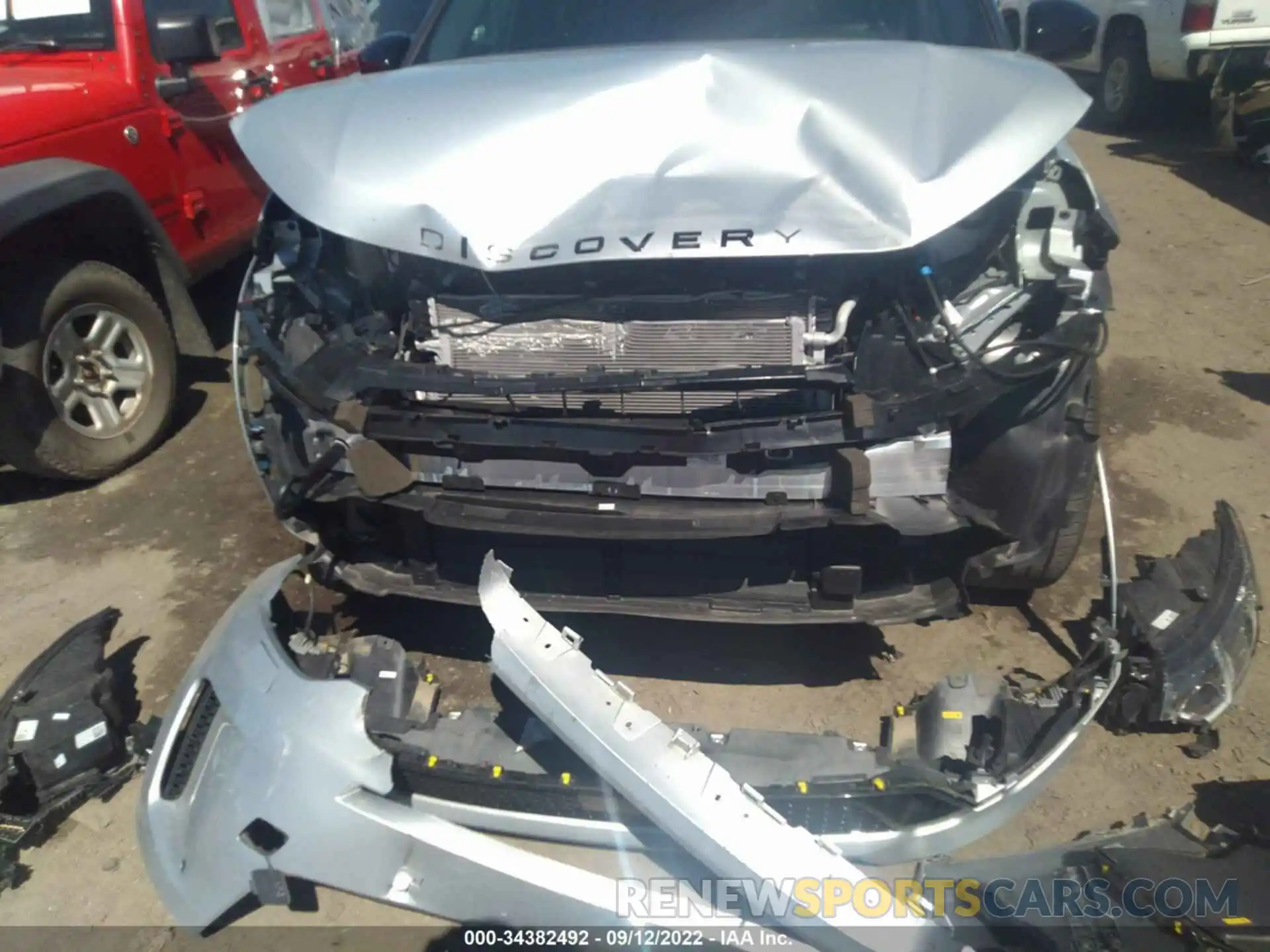 6 Photograph of a damaged car SALCL2FX9MH899302 LAND ROVER DISCOVERY SPORT 2021