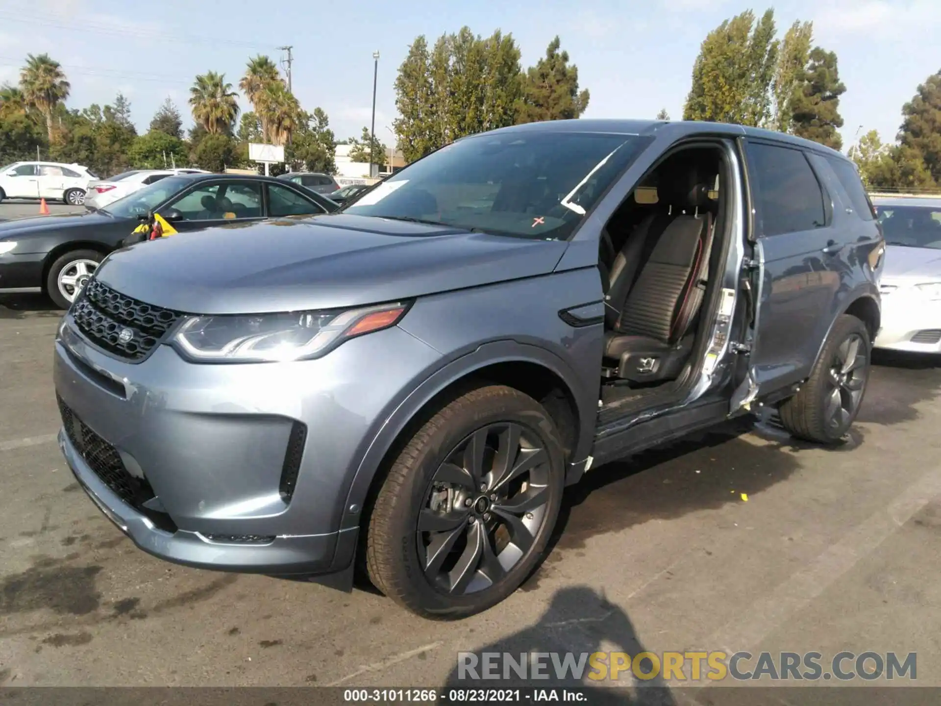 2 Photograph of a damaged car SALCL2FXXMH886624 LAND ROVER DISCOVERY SPORT 2021