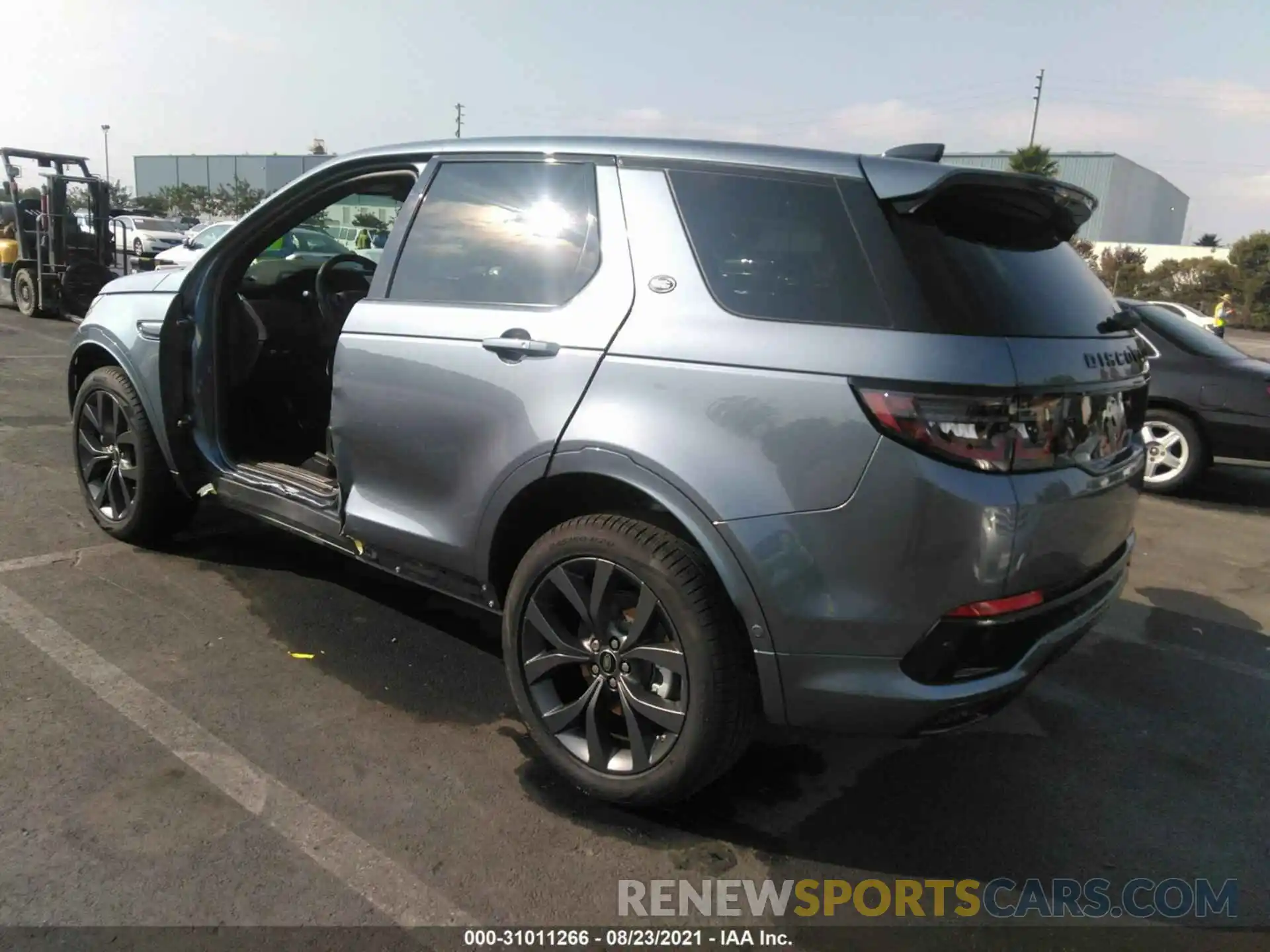 3 Photograph of a damaged car SALCL2FXXMH886624 LAND ROVER DISCOVERY SPORT 2021