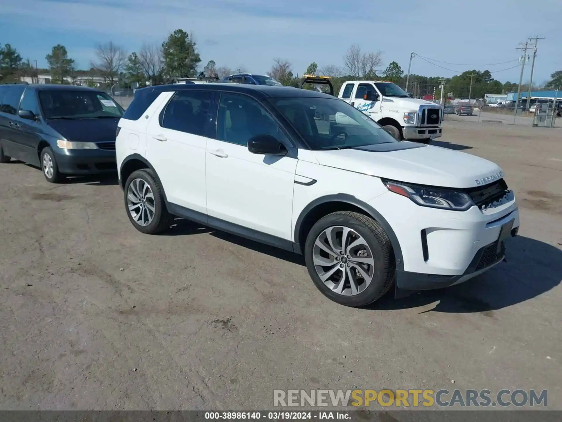 1 Photograph of a damaged car SALCP2FX6MH883272 LAND ROVER DISCOVERY SPORT 2021