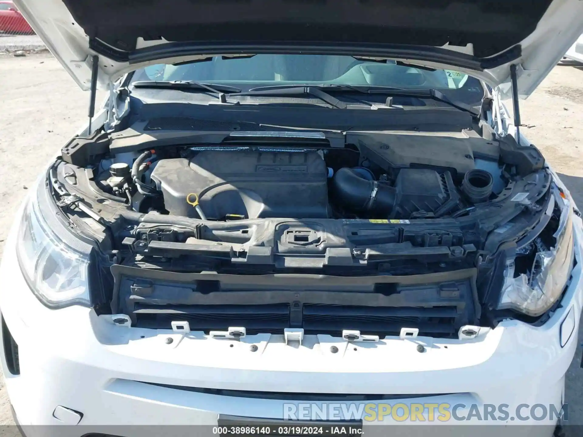 10 Photograph of a damaged car SALCP2FX6MH883272 LAND ROVER DISCOVERY SPORT 2021