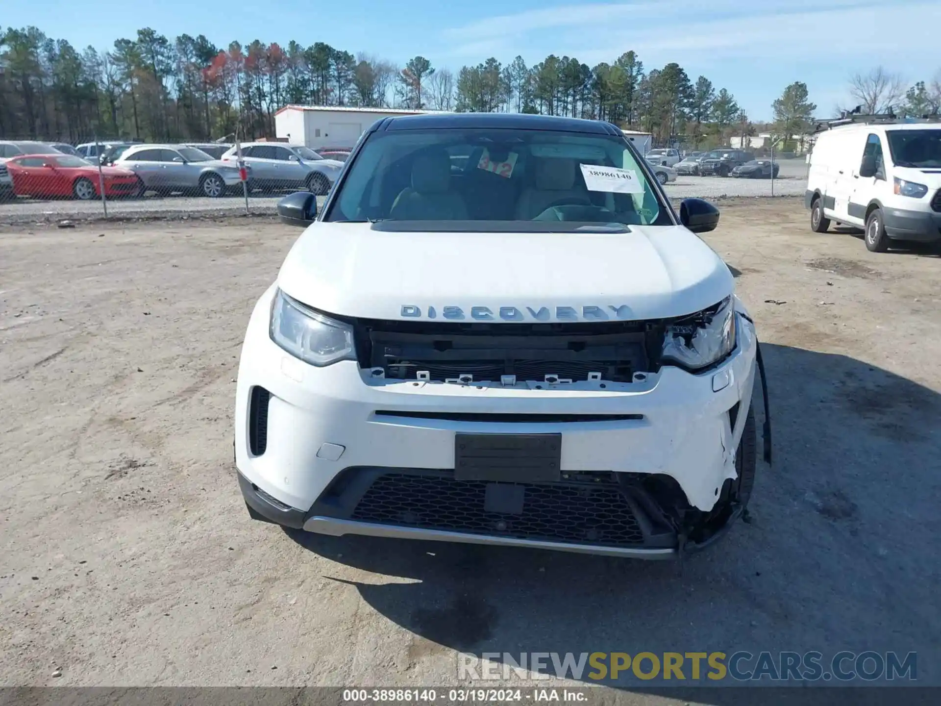 12 Photograph of a damaged car SALCP2FX6MH883272 LAND ROVER DISCOVERY SPORT 2021