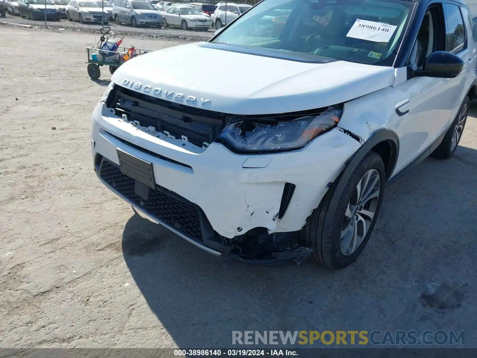 6 Photograph of a damaged car SALCP2FX6MH883272 LAND ROVER DISCOVERY SPORT 2021