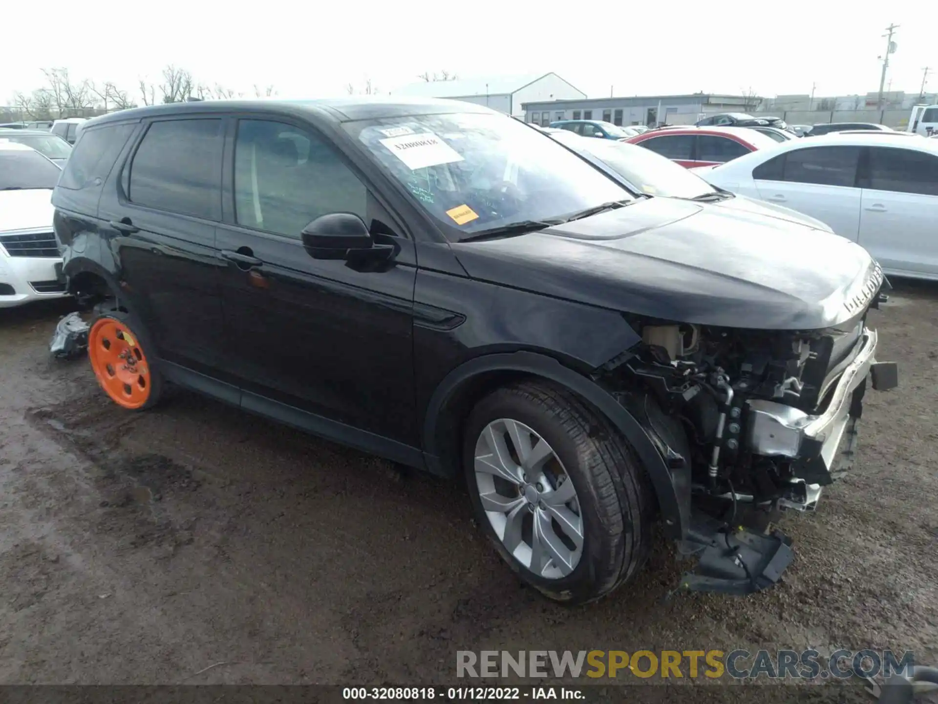 1 Photograph of a damaged car SALCP2FX9MH890510 LAND ROVER DISCOVERY SPORT 2021