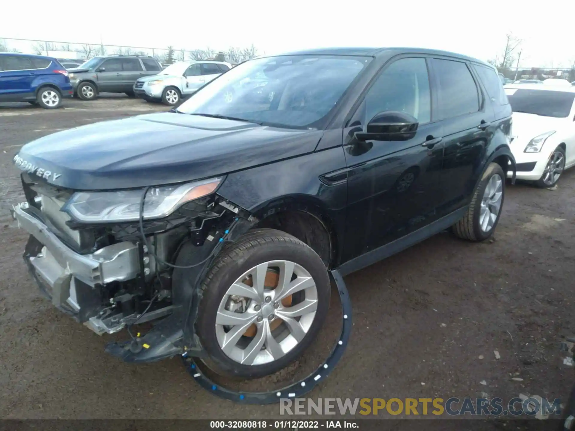 2 Photograph of a damaged car SALCP2FX9MH890510 LAND ROVER DISCOVERY SPORT 2021