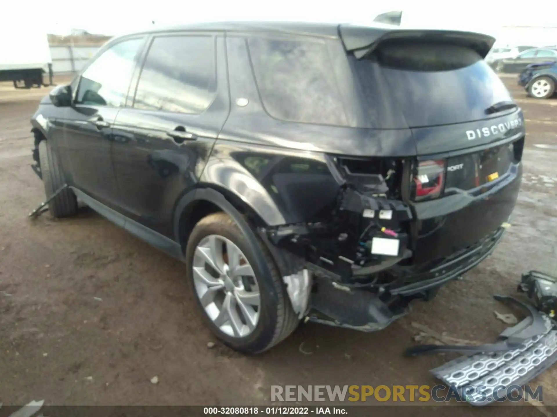 3 Photograph of a damaged car SALCP2FX9MH890510 LAND ROVER DISCOVERY SPORT 2021