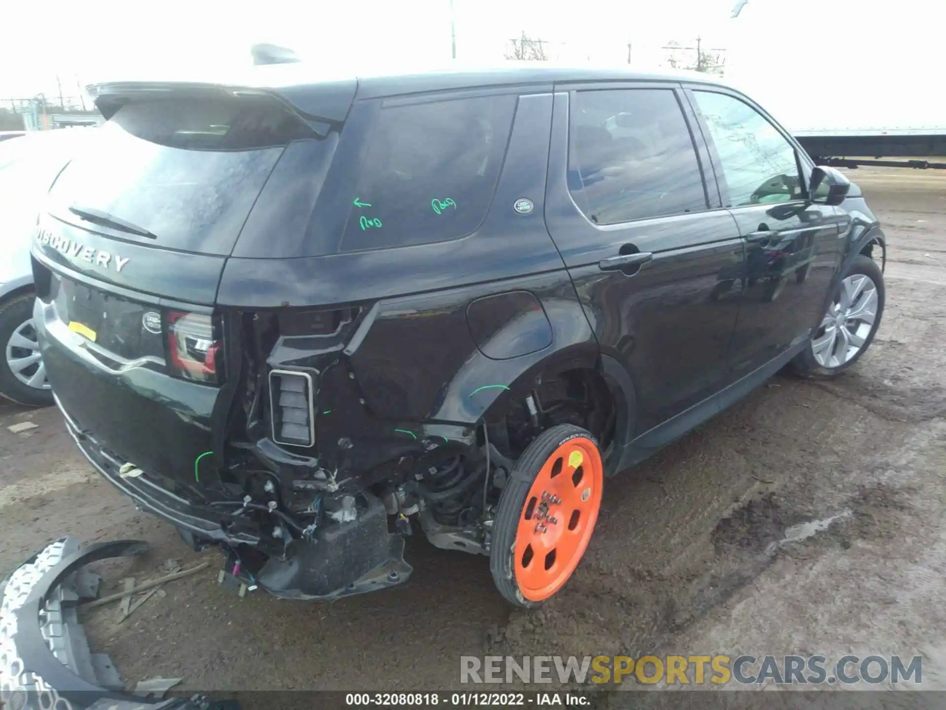 4 Фотография поврежденного автомобиля SALCP2FX9MH890510 LAND ROVER DISCOVERY SPORT 2021