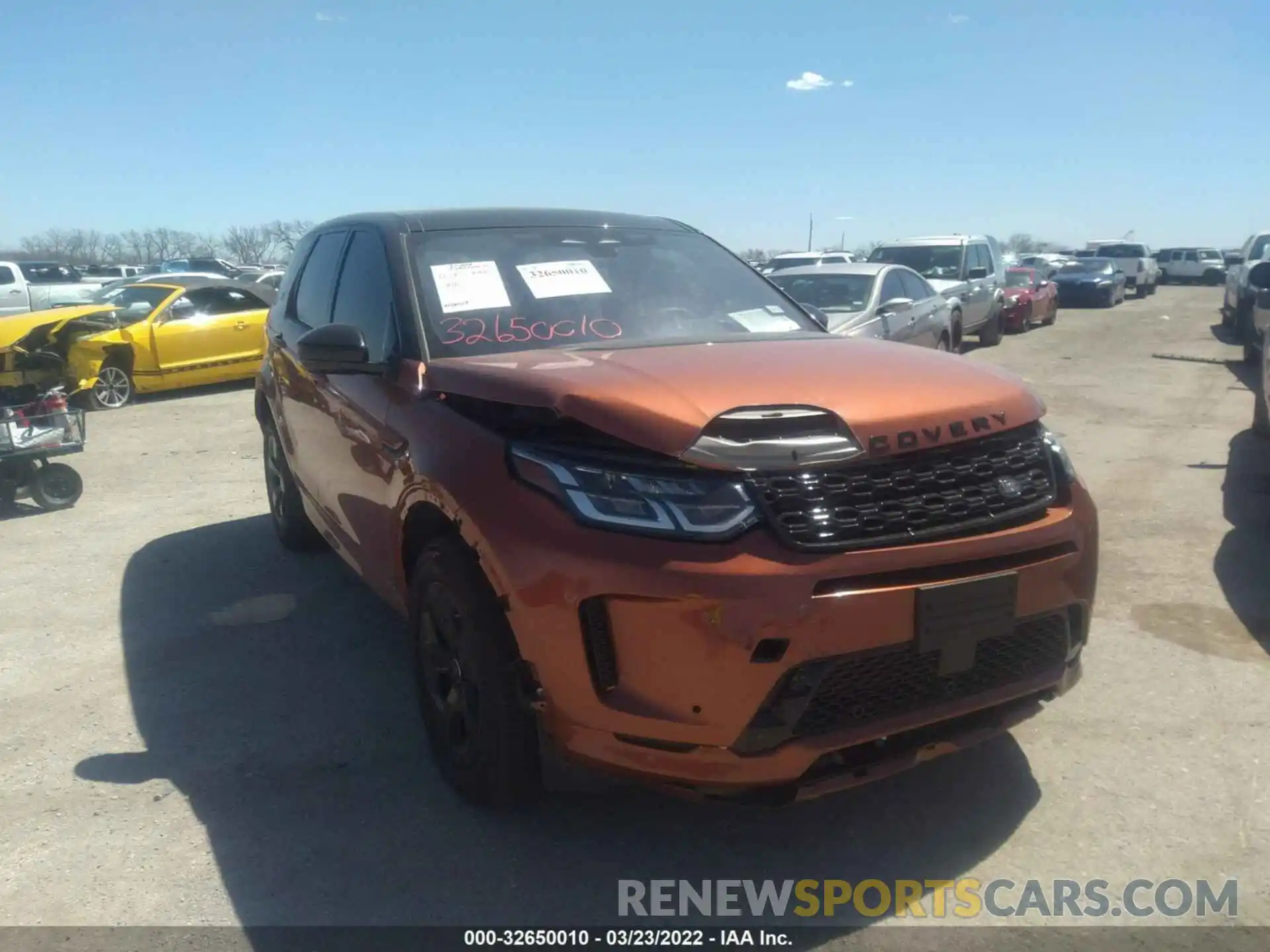 1 Photograph of a damaged car SALCT2FX2MH903917 LAND ROVER DISCOVERY SPORT 2021