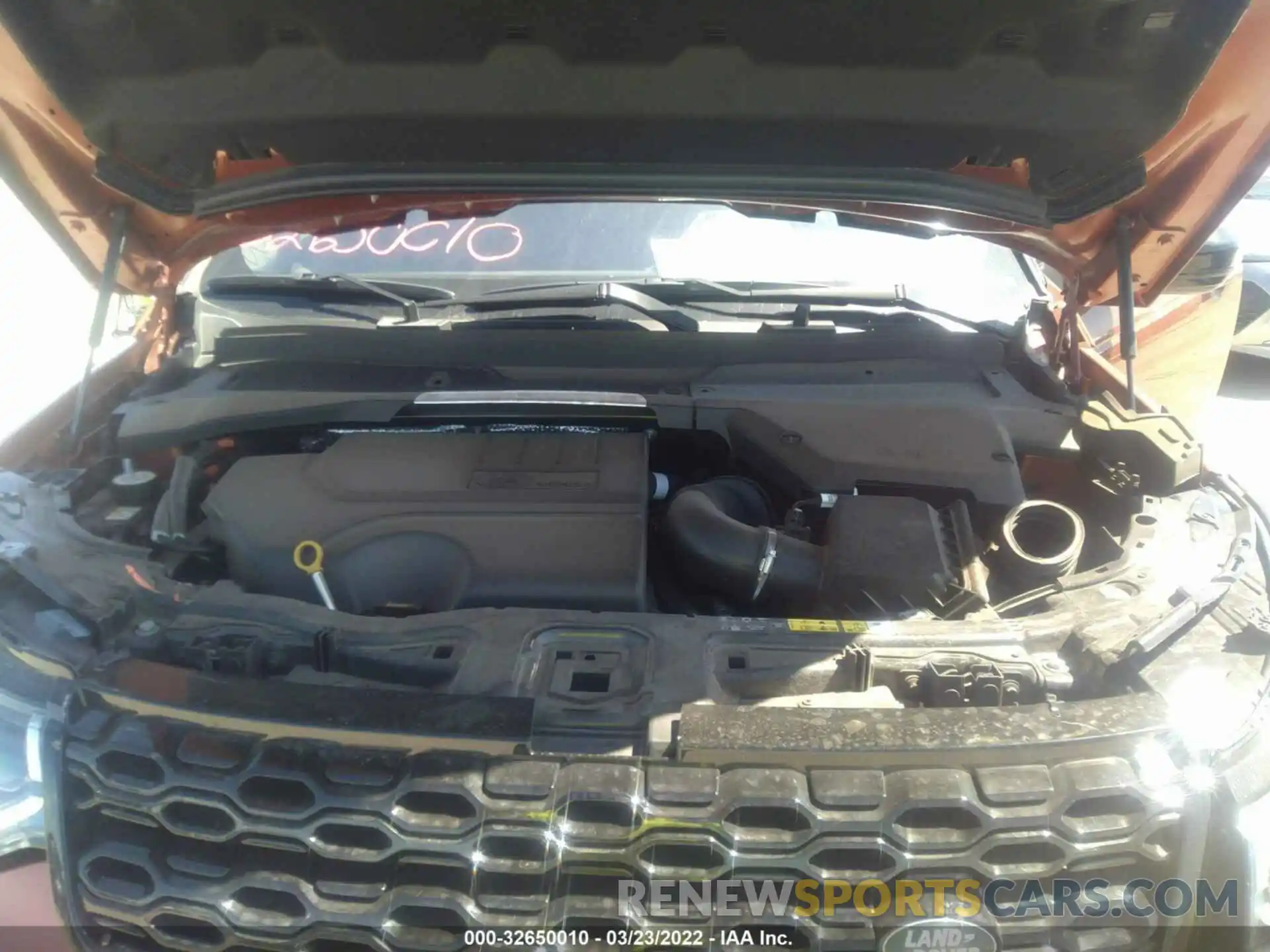 10 Photograph of a damaged car SALCT2FX2MH903917 LAND ROVER DISCOVERY SPORT 2021