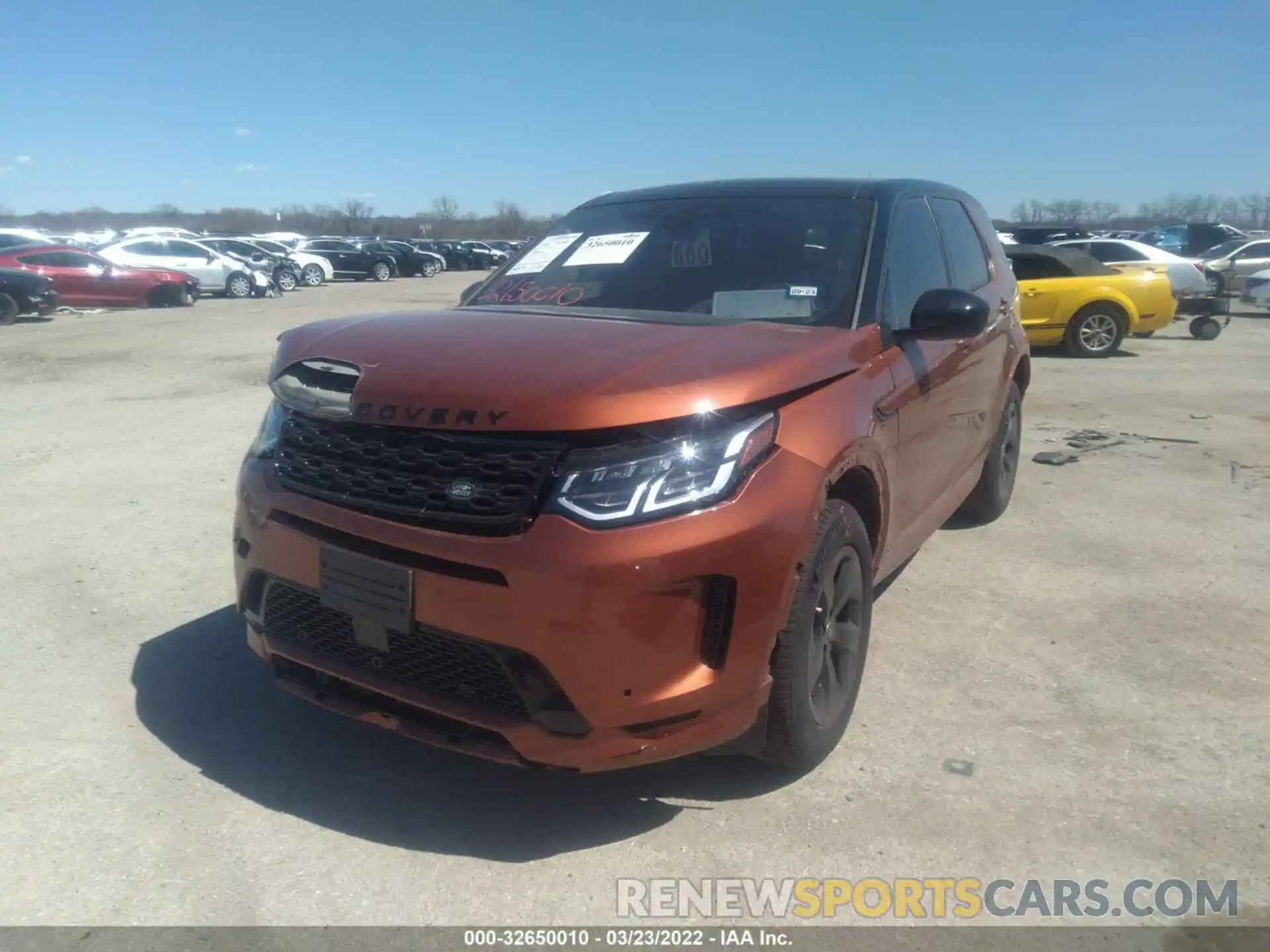 2 Photograph of a damaged car SALCT2FX2MH903917 LAND ROVER DISCOVERY SPORT 2021