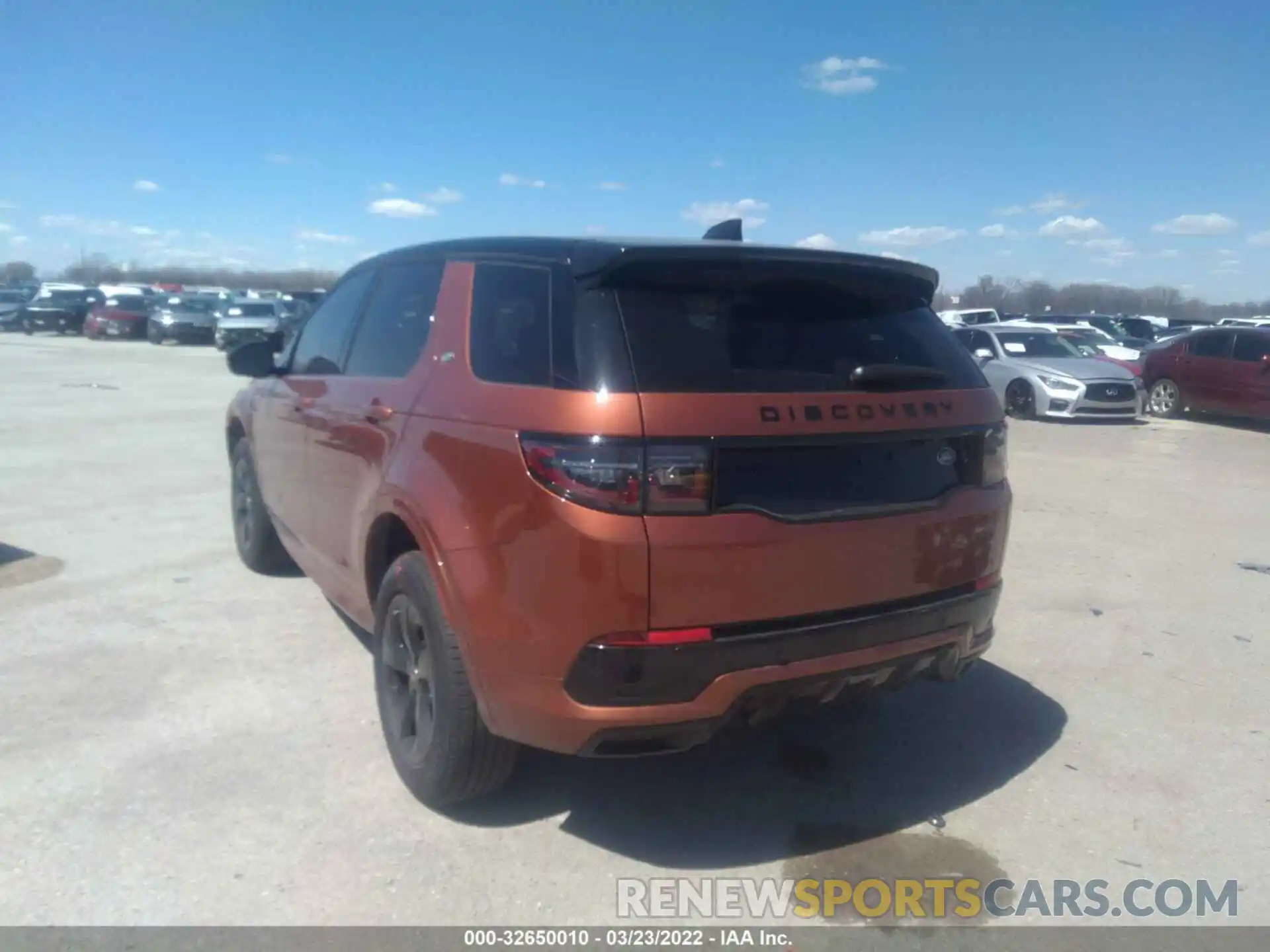 3 Photograph of a damaged car SALCT2FX2MH903917 LAND ROVER DISCOVERY SPORT 2021