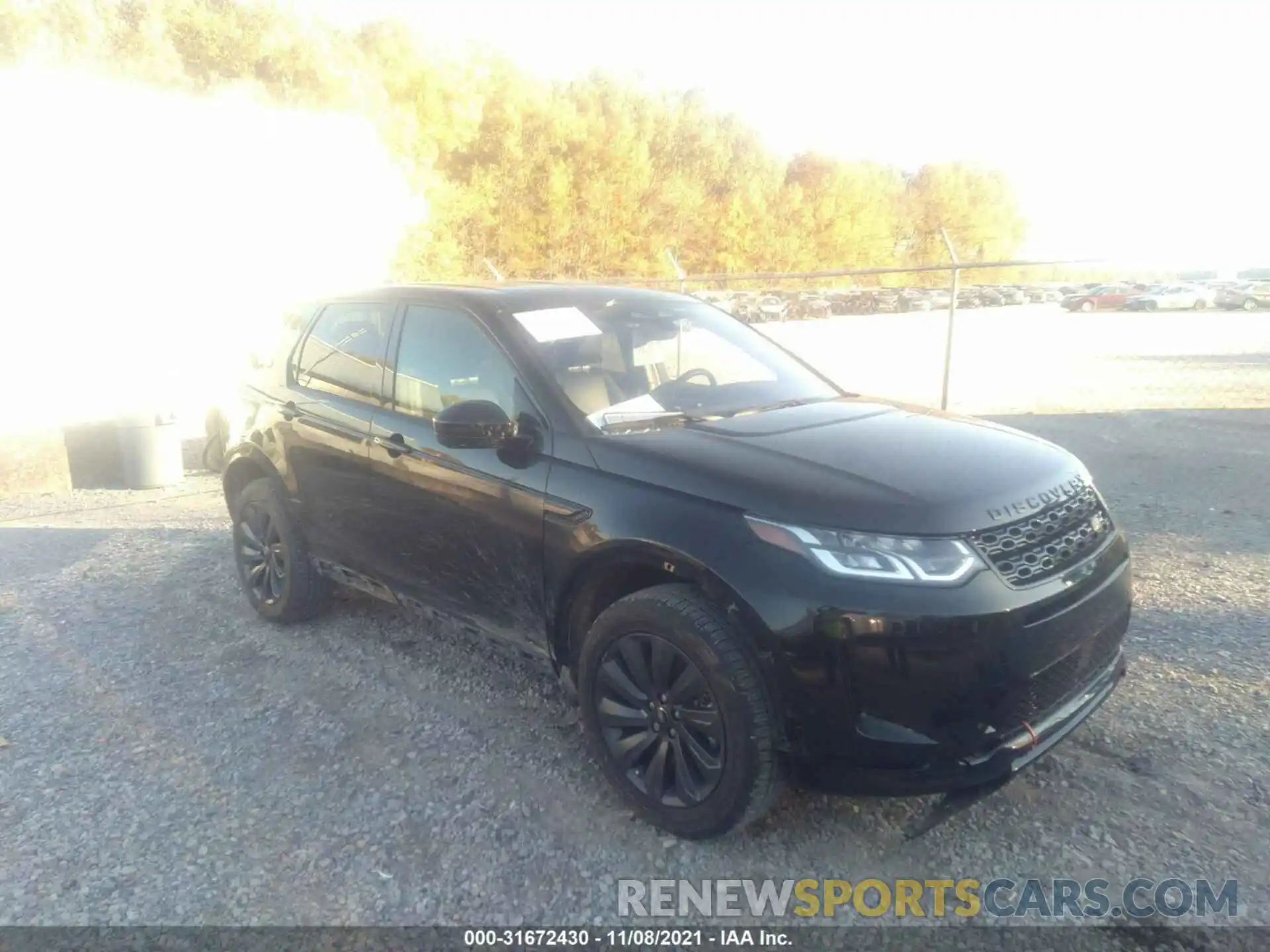 1 Photograph of a damaged car SALCT2FX6MH883168 LAND ROVER DISCOVERY SPORT 2021