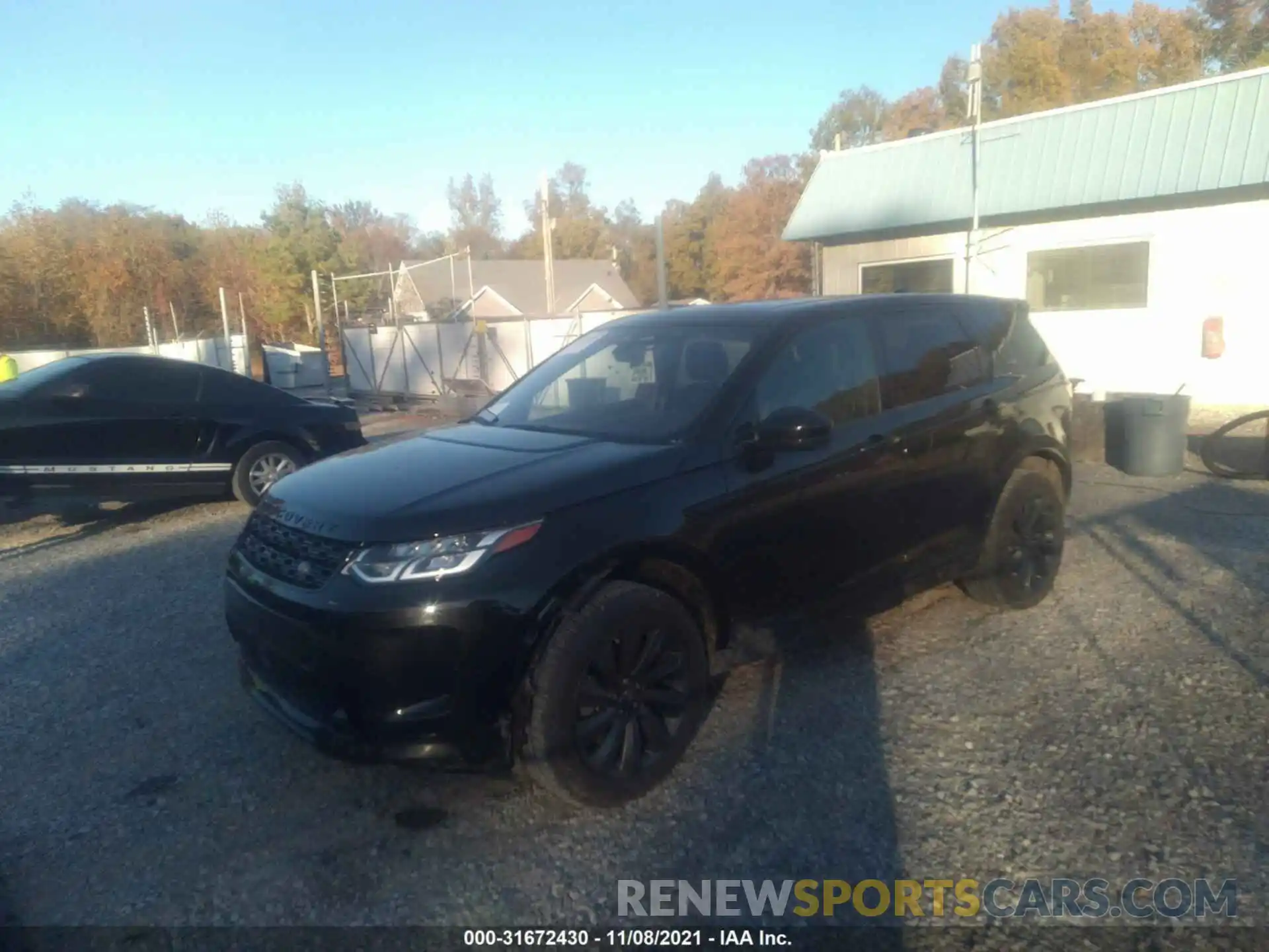 2 Фотография поврежденного автомобиля SALCT2FX6MH883168 LAND ROVER DISCOVERY SPORT 2021