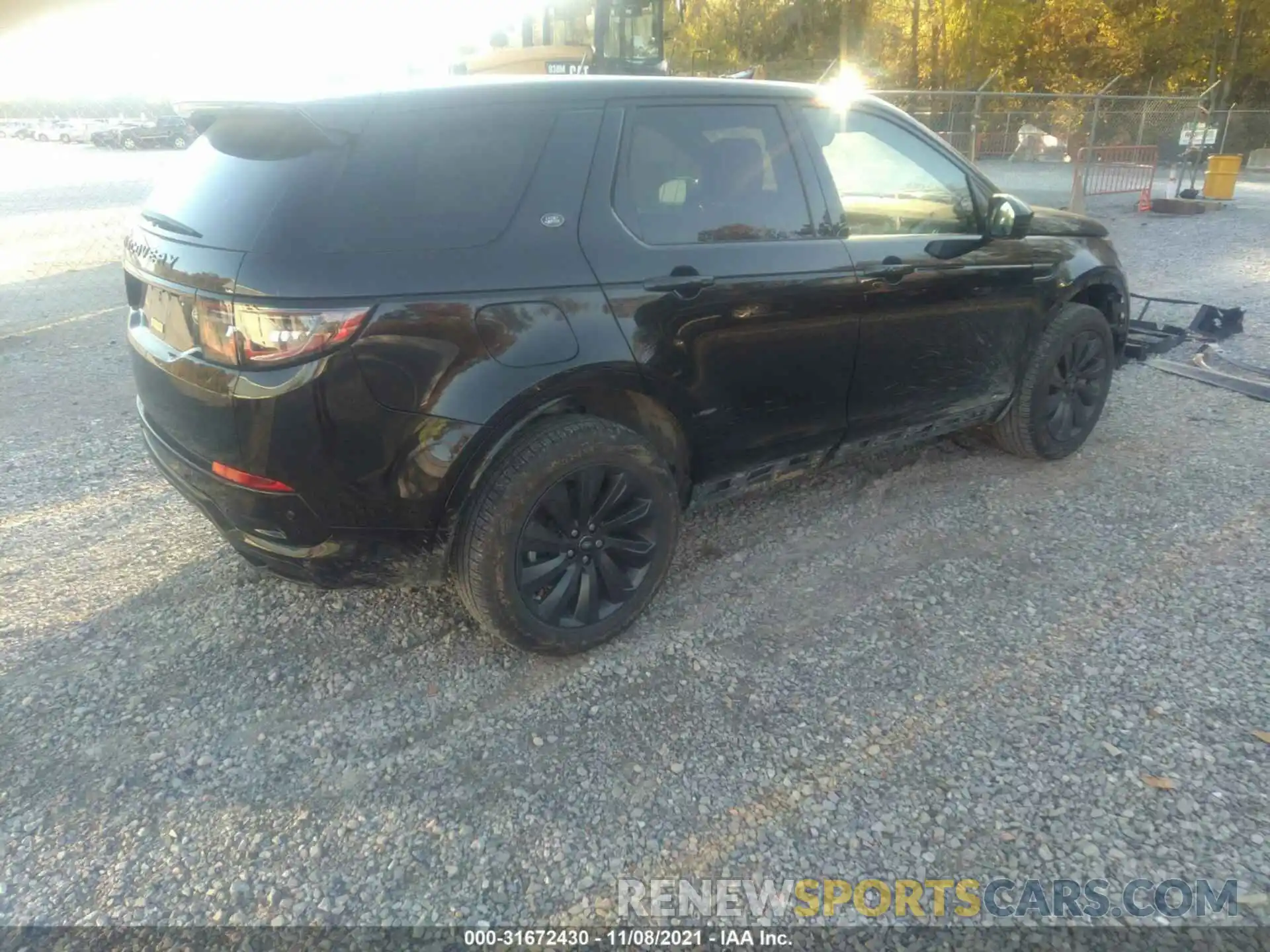 4 Photograph of a damaged car SALCT2FX6MH883168 LAND ROVER DISCOVERY SPORT 2021