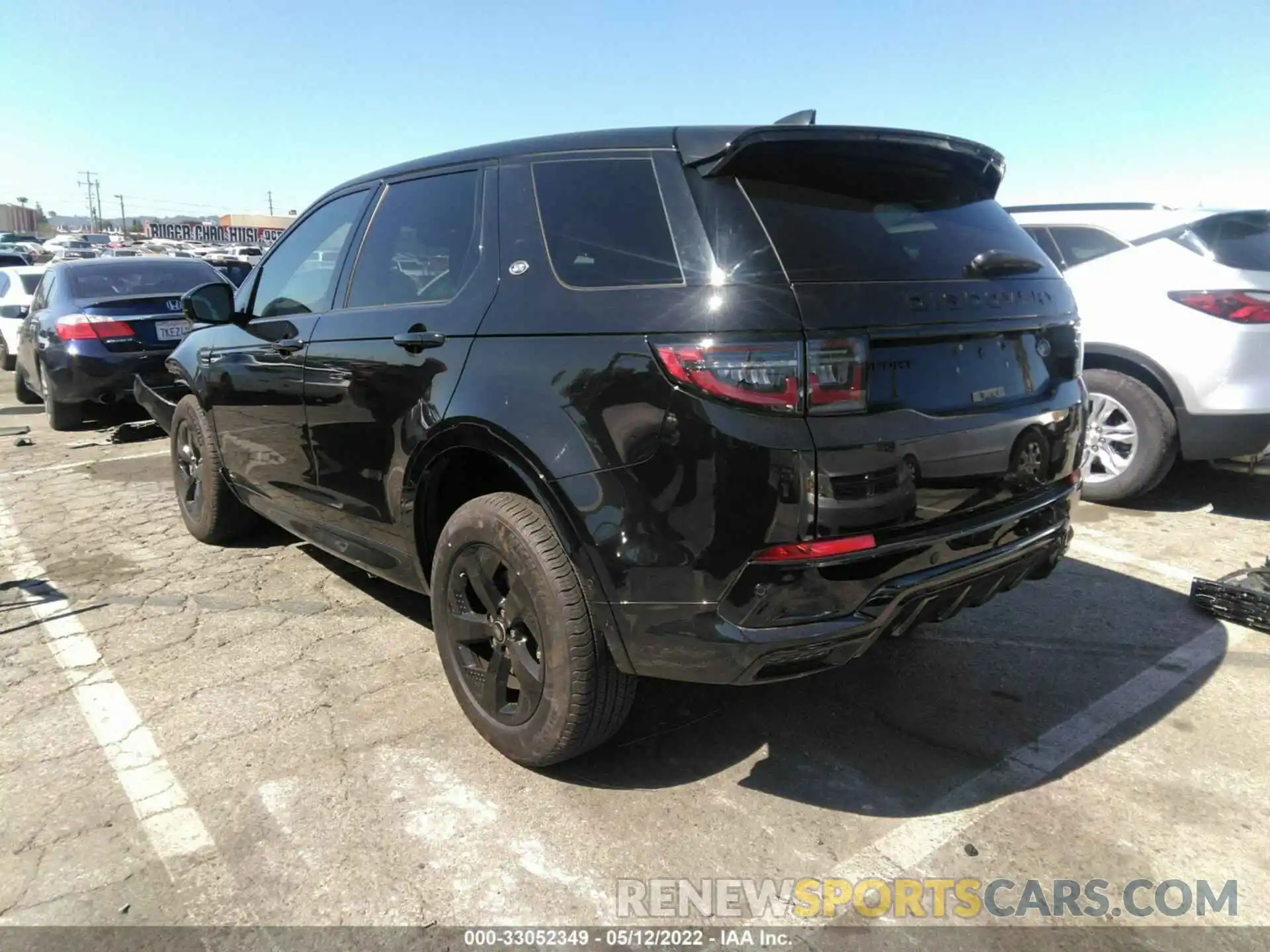 3 Photograph of a damaged car SALCT2FX7MH889755 LAND ROVER DISCOVERY SPORT 2021