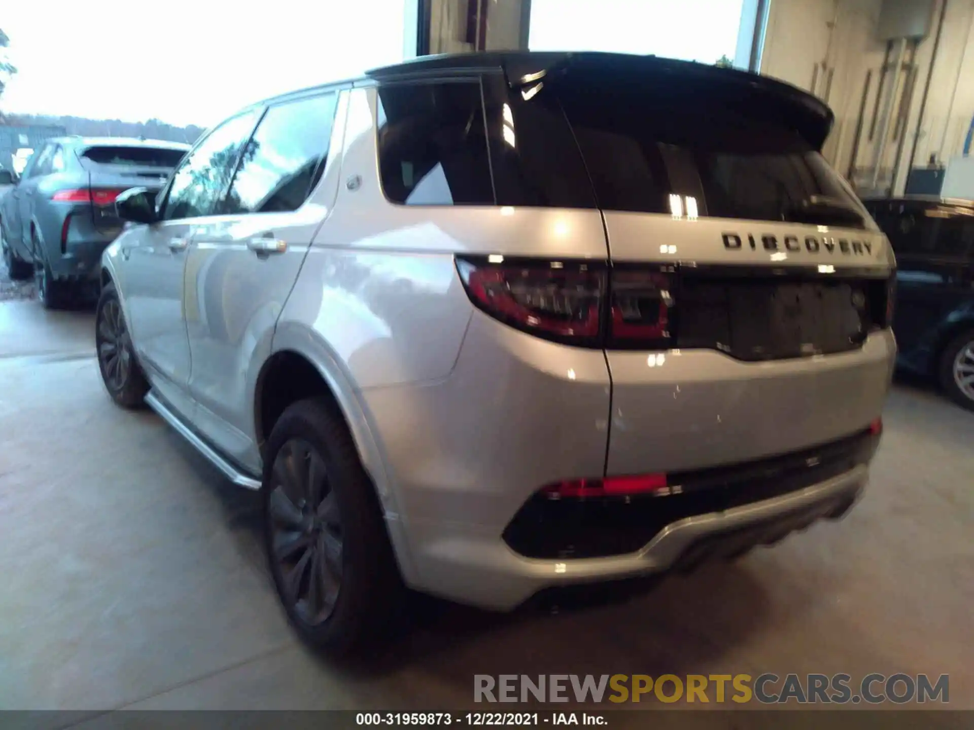 3 Photograph of a damaged car SALCT2FX8MH885083 LAND ROVER DISCOVERY SPORT 2021