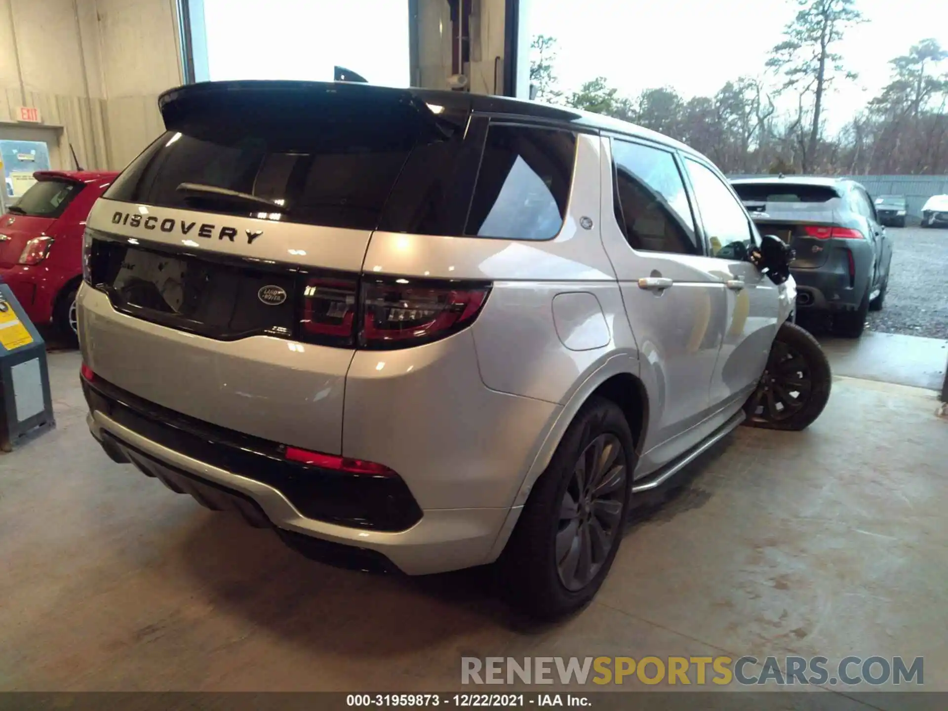 4 Photograph of a damaged car SALCT2FX8MH885083 LAND ROVER DISCOVERY SPORT 2021