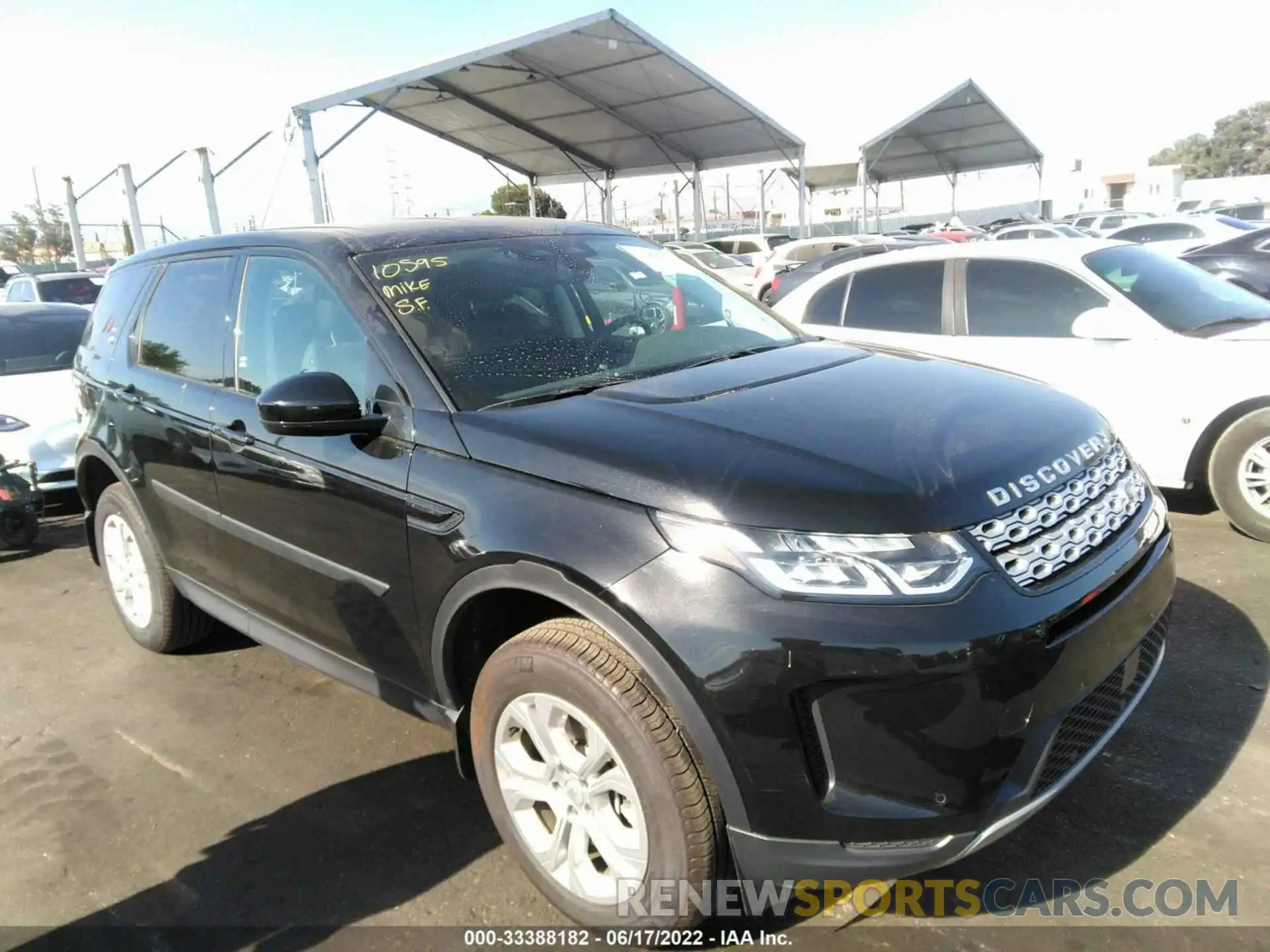 1 Photograph of a damaged car SALCJ2FX5NH909492 LAND ROVER DISCOVERY SPORT 2022